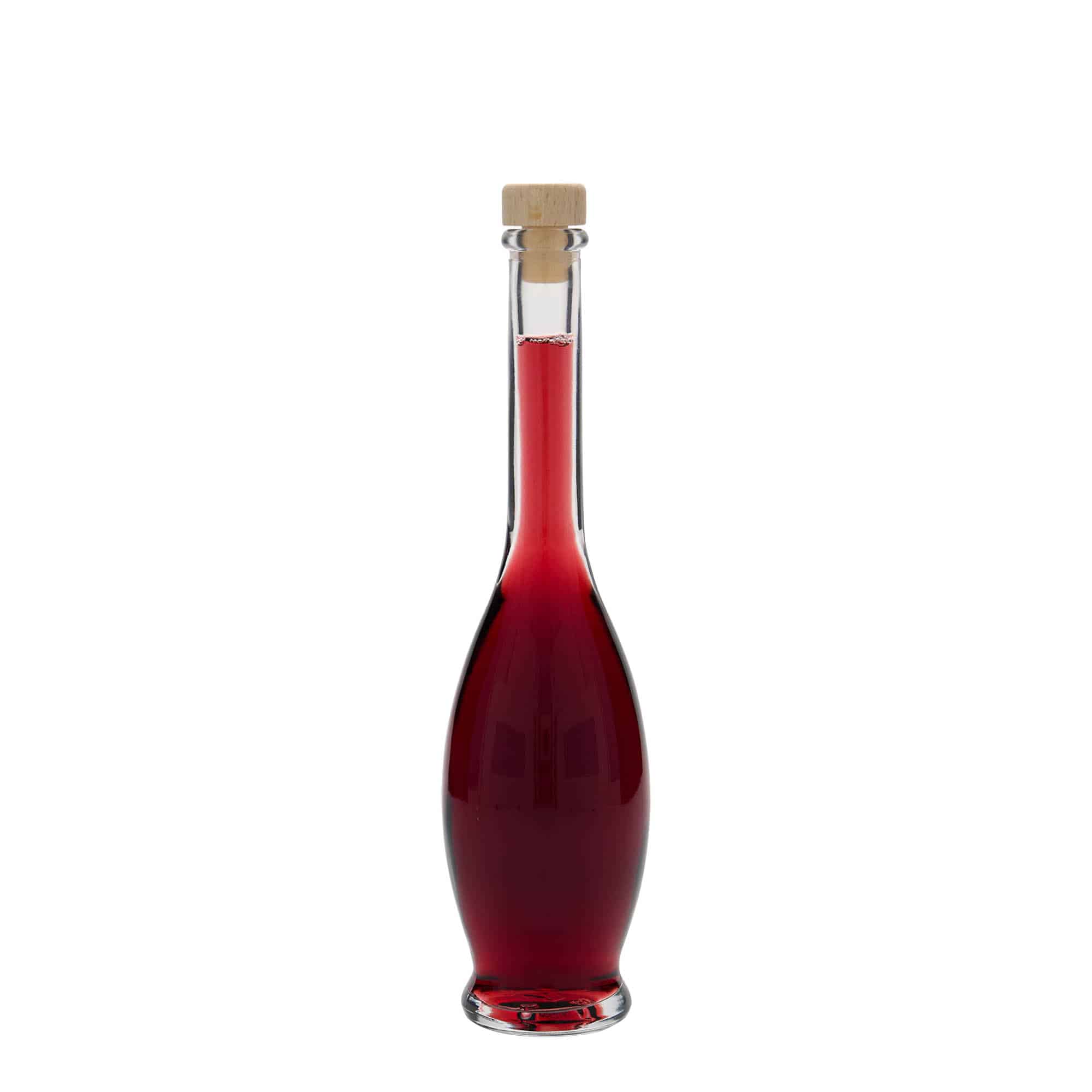 Γυάλινο μπουκάλι 'Gina' 100 ml, στόμιο: φελλός