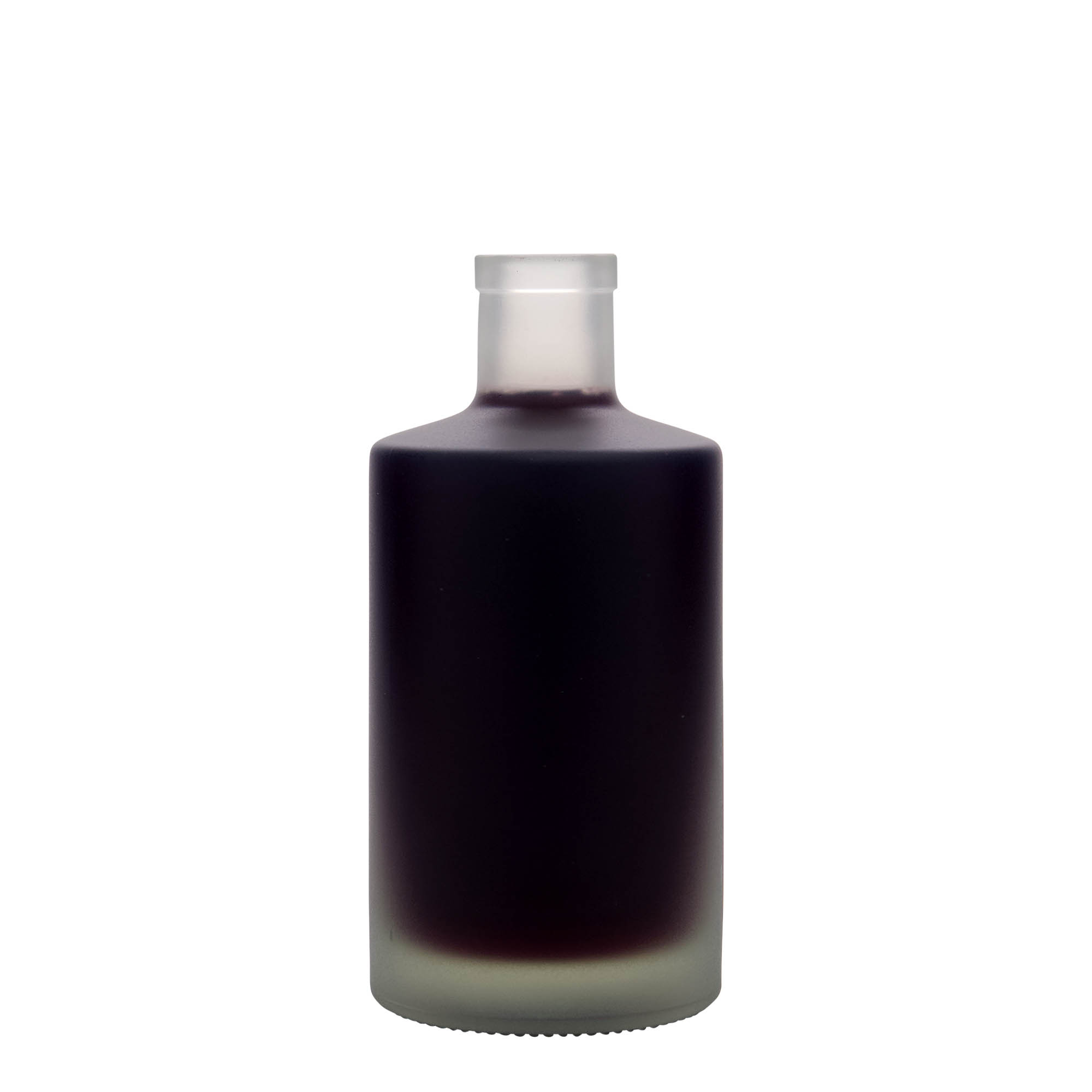 Γυάλινο μπουκάλι 'Caroline' 500 ml, εφέ του πάγου, στόμιο: φελλός Γυάλινο μπουκάλι 'Caroline' 500 ml, εφέ του πάγου, στόμιο: φελλός
