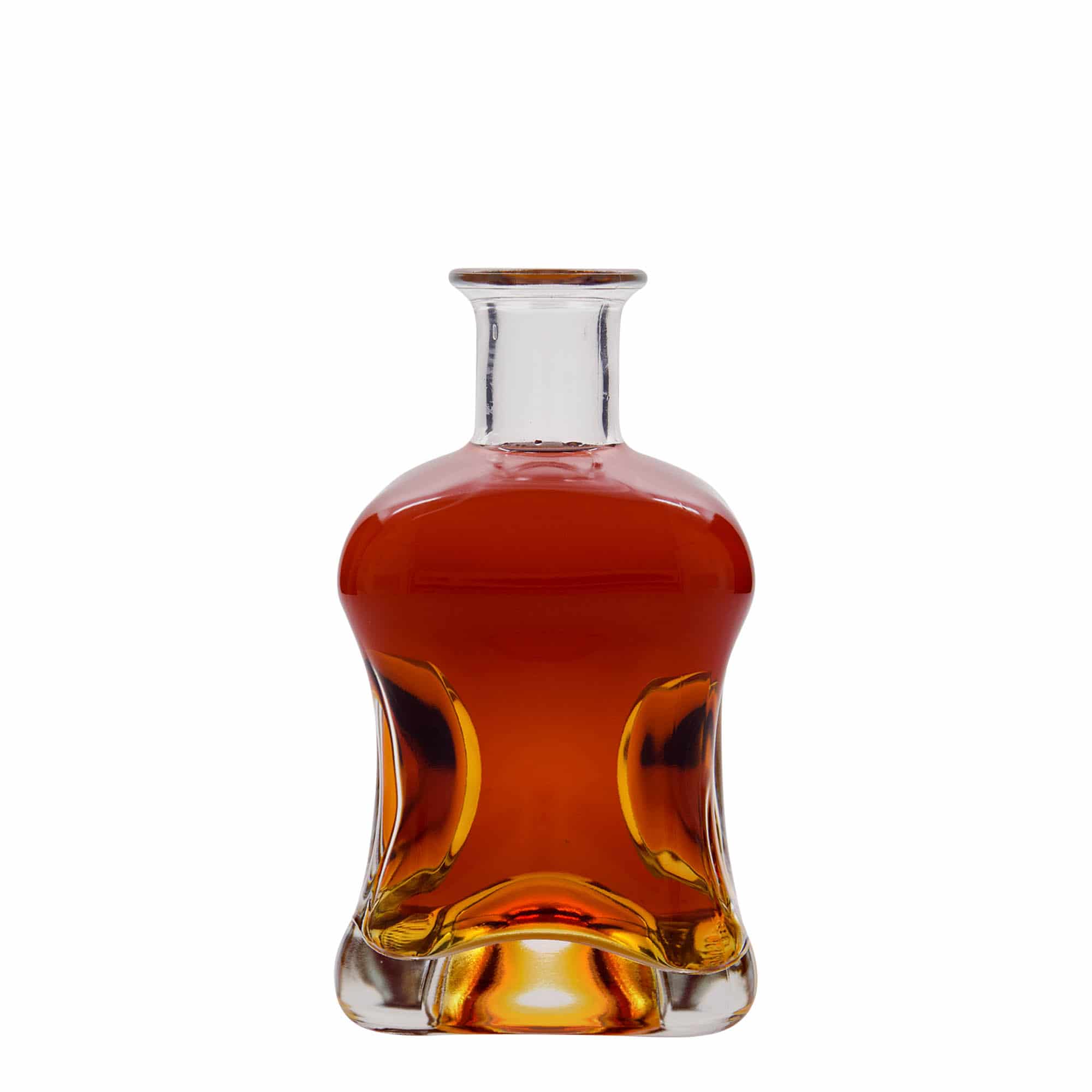 Γυάλινο μπουκάλι 'Dublin' 500 ml, τετράγωνο, στόμιο: φελλός