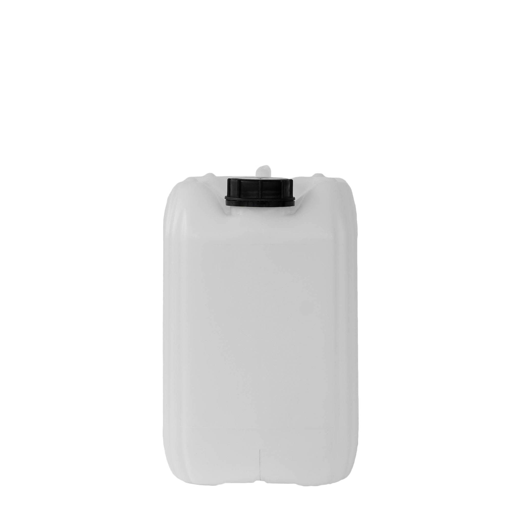 10 l κανίστα, ορθογώνια, πλαστικό HDPE, φυσικό, στόμιο: ND 55