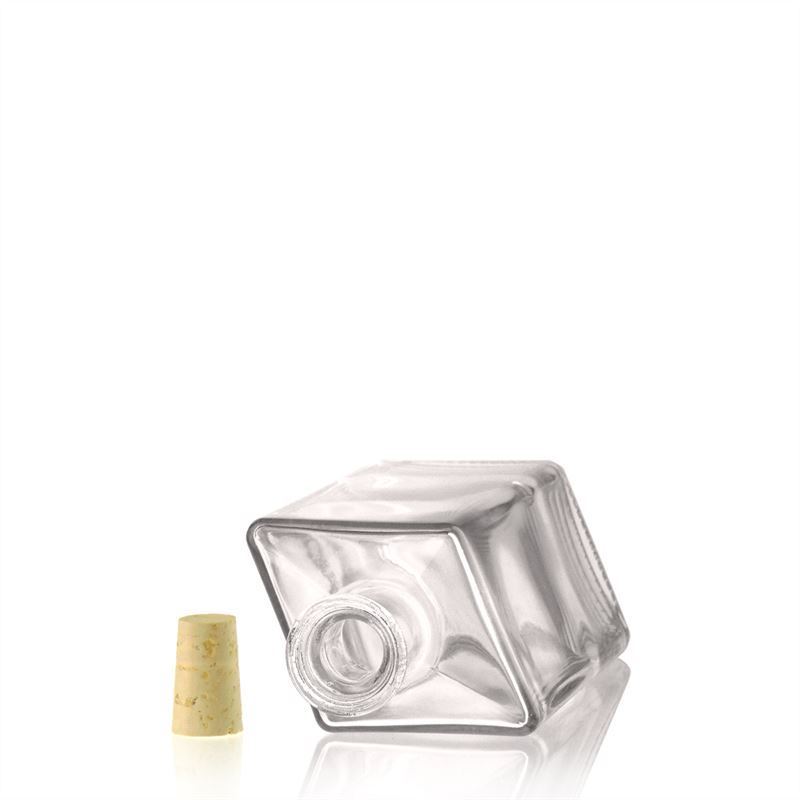 Γυάλινο μπουκάλι 'Riva' 500 ml, ρομβοειδές, στόμιο: φελλός Γυάλινο μπουκάλι 'Riva' 500 ml, ρομβοειδές, στόμιο: φελλός