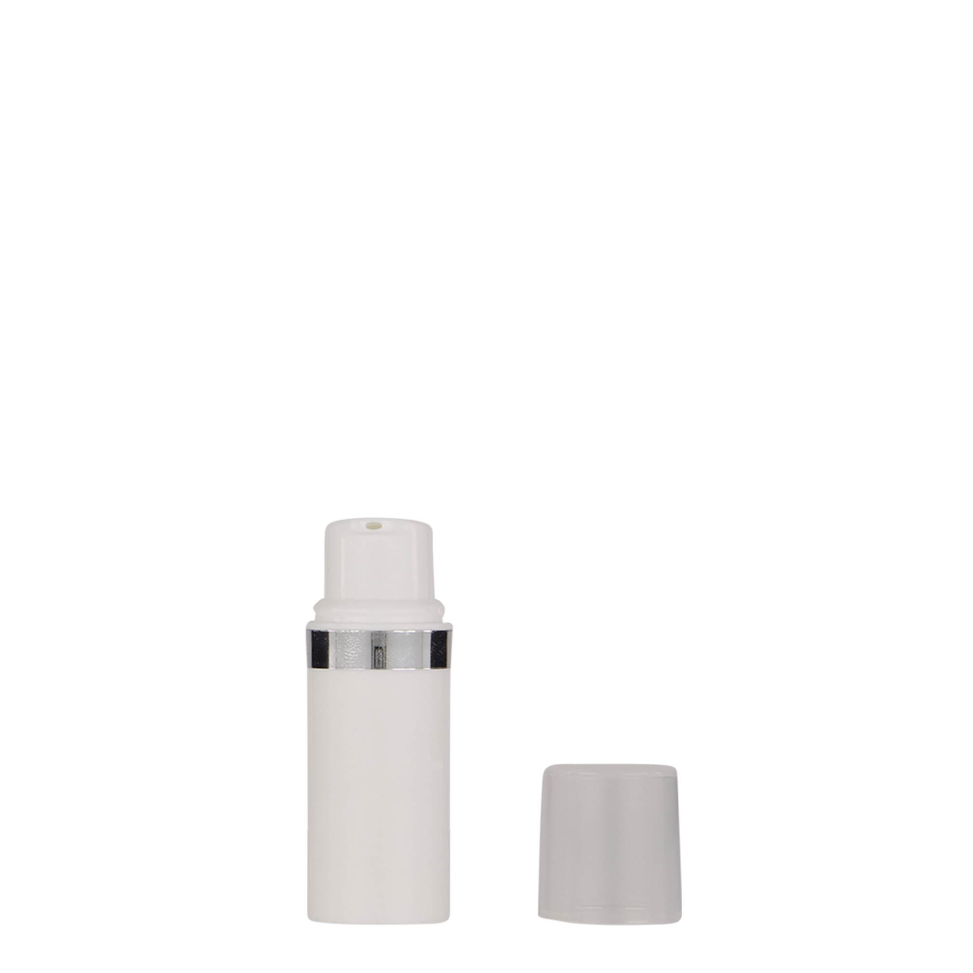 Airless Dispenser 'Nano' 5 ml, πλαστικό PP, λευκό