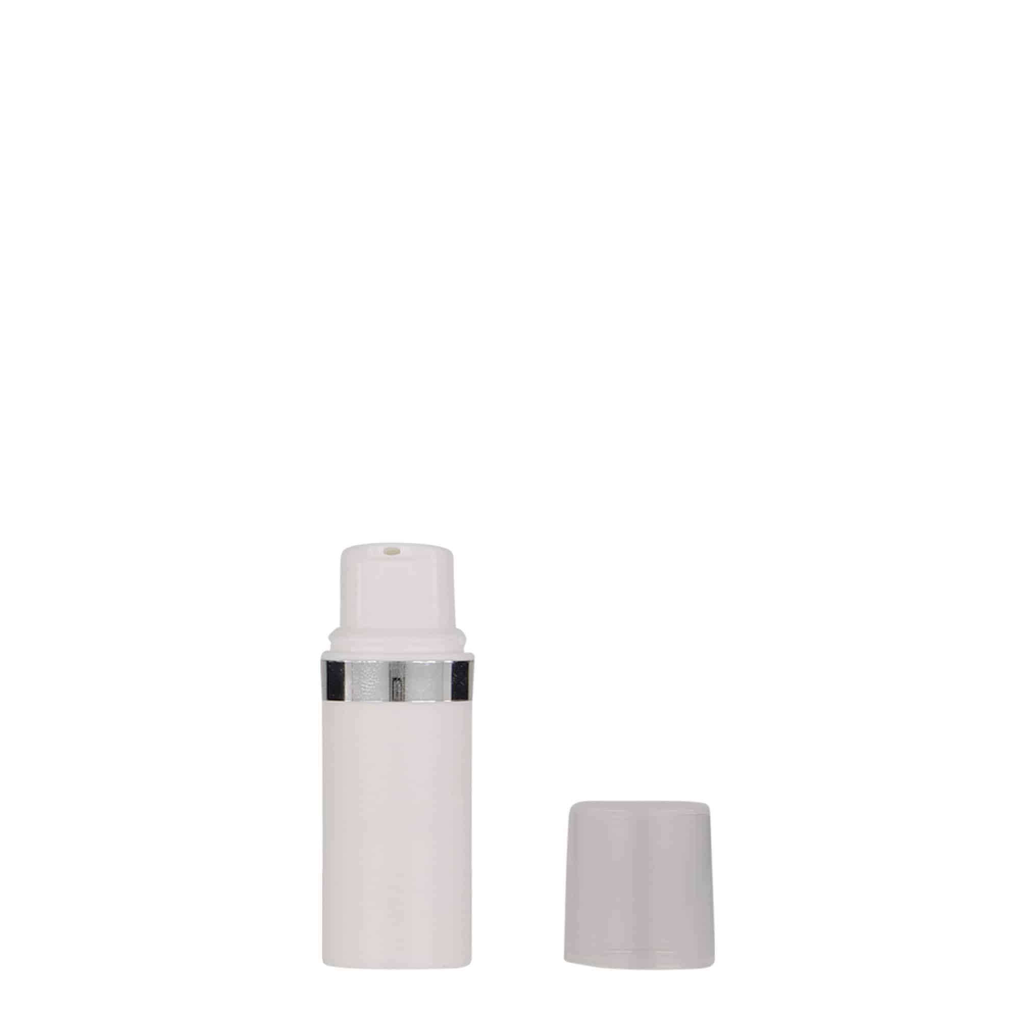5 ml Airless Διανομέας 'Nano', πλαστικό PP, λευκό