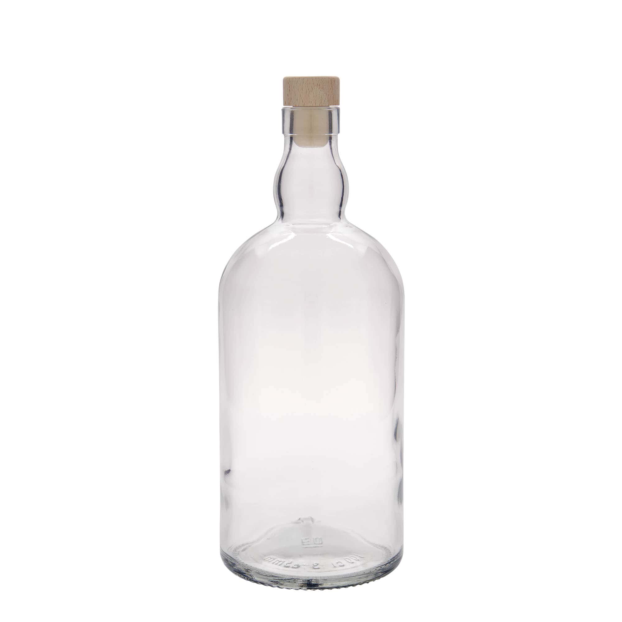 Γυάλινο μπουκάλι 'Aberdeen' 1000 ml, στόμιο: φελλός