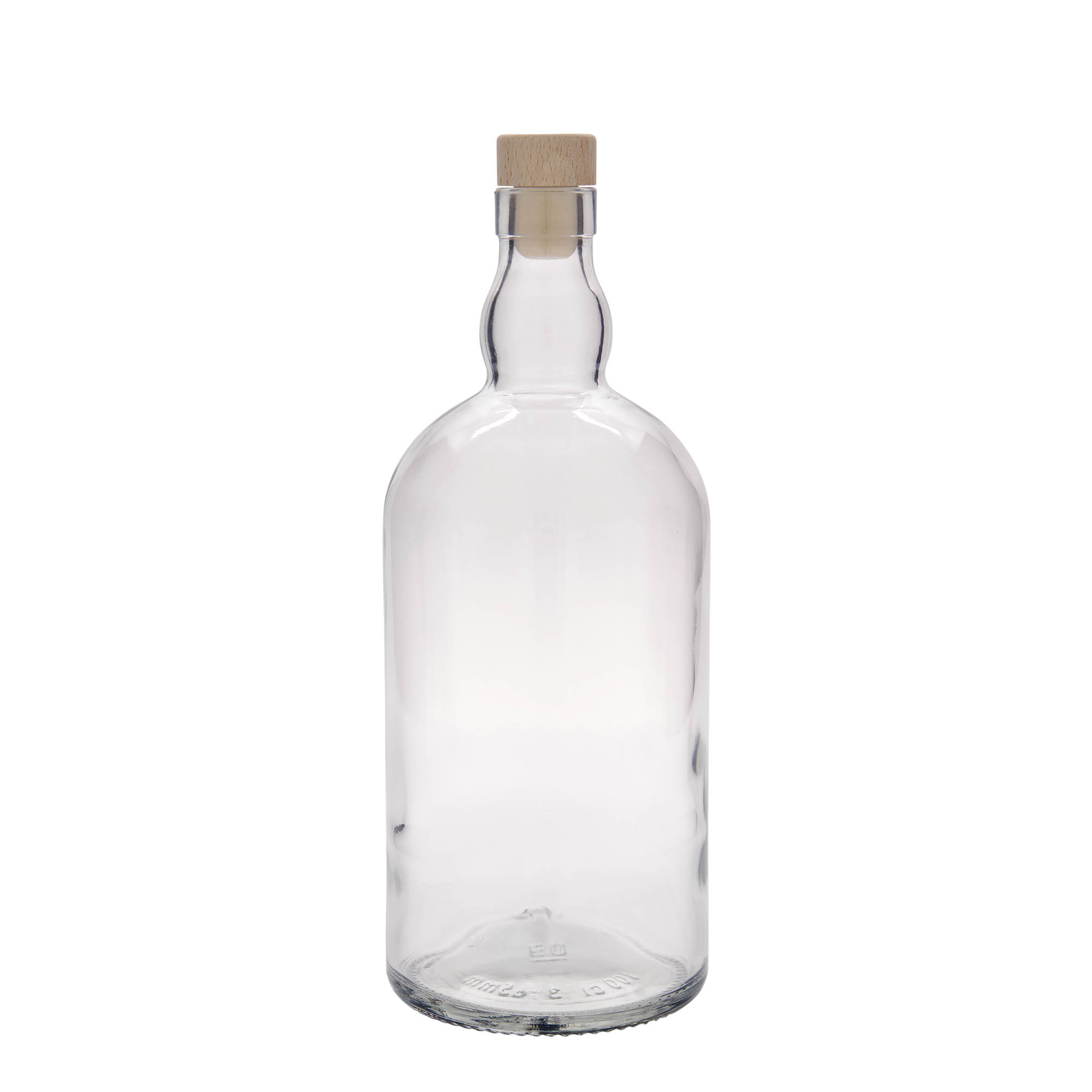 Γυάλινο μπουκάλι 'Aberdeen' 1000 ml, στόμιο: φελλός