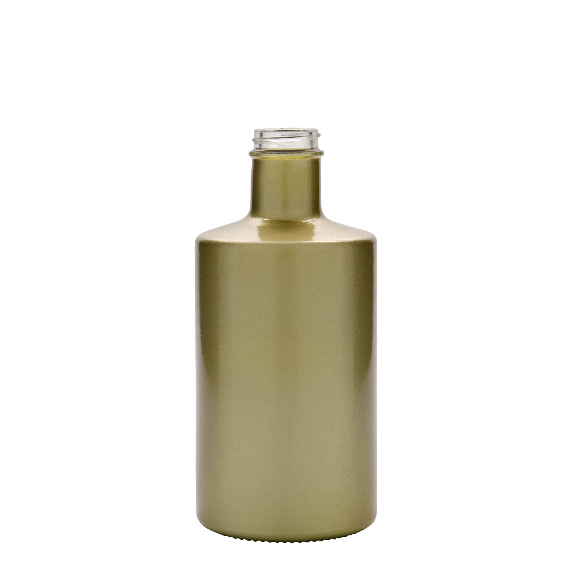 Γυάλινο μπουκάλι 'Caroline' 500 ml, χρυσό, στόμιο: GPI 33 Γυάλινο μπουκάλι 'Caroline' 500 ml, χρυσό, στόμιο: GPI 33