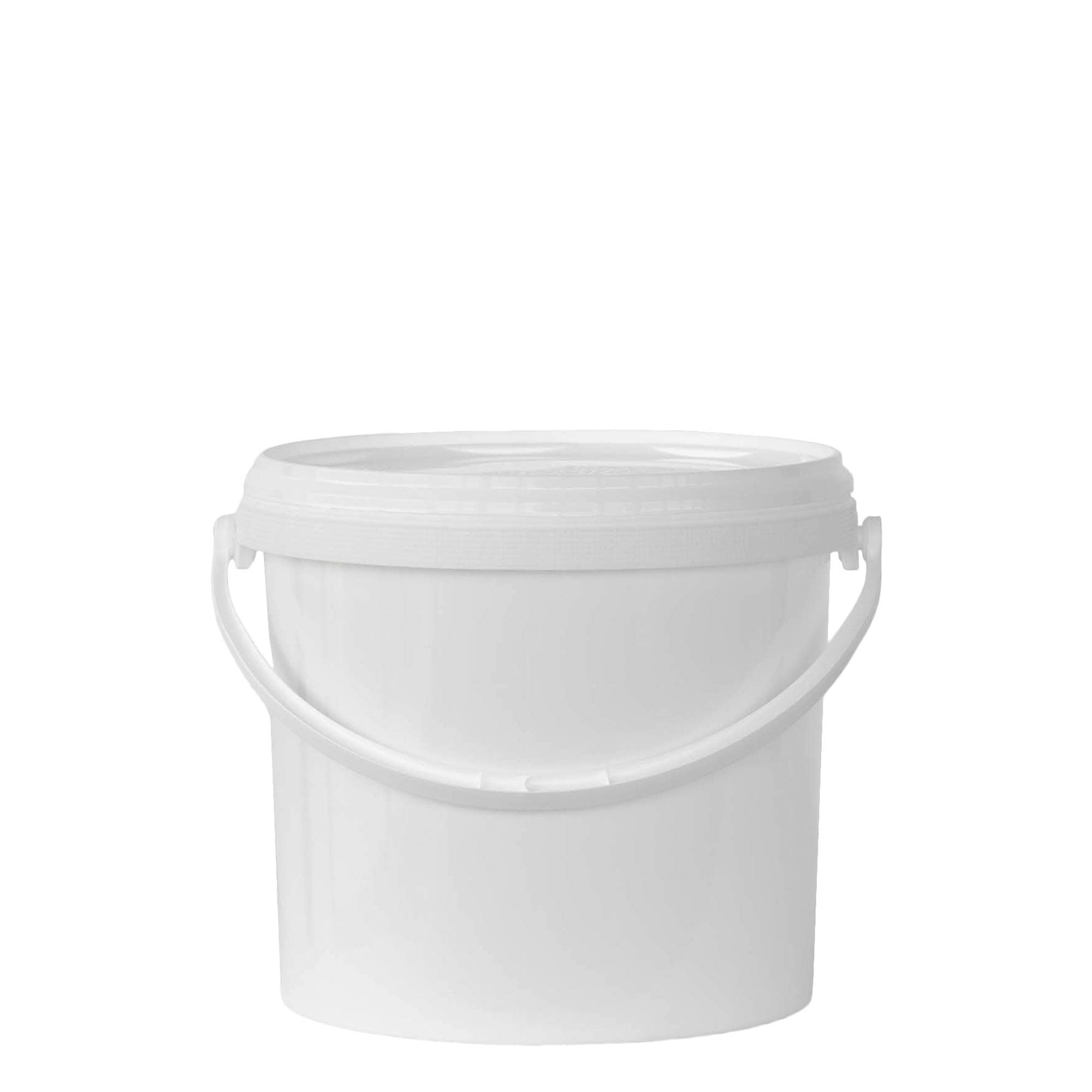 Κουβάς 5 l, πλαστικό PP, λευκό