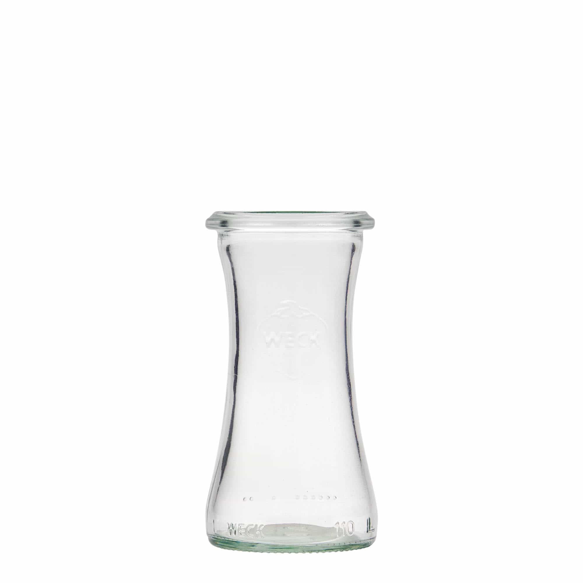 Βάζο για εκλεκτά τρόφιμα WECK 110 ml, στόμιο: στρογγυλεμένο χείλος