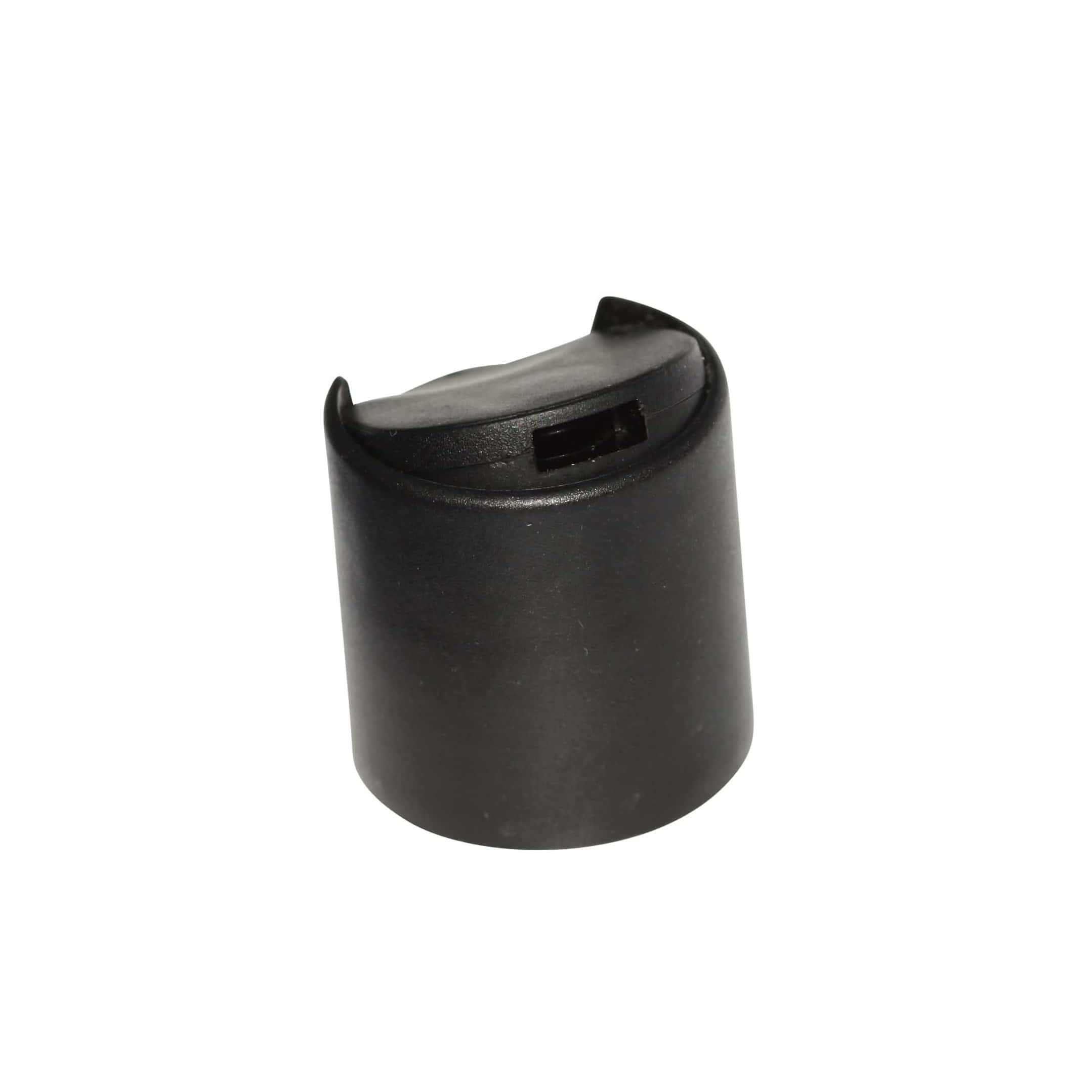 Κάλυμμα με βίδα Disc Top, πλαστικό PP, μαύρο, για στόμιο: 24/410