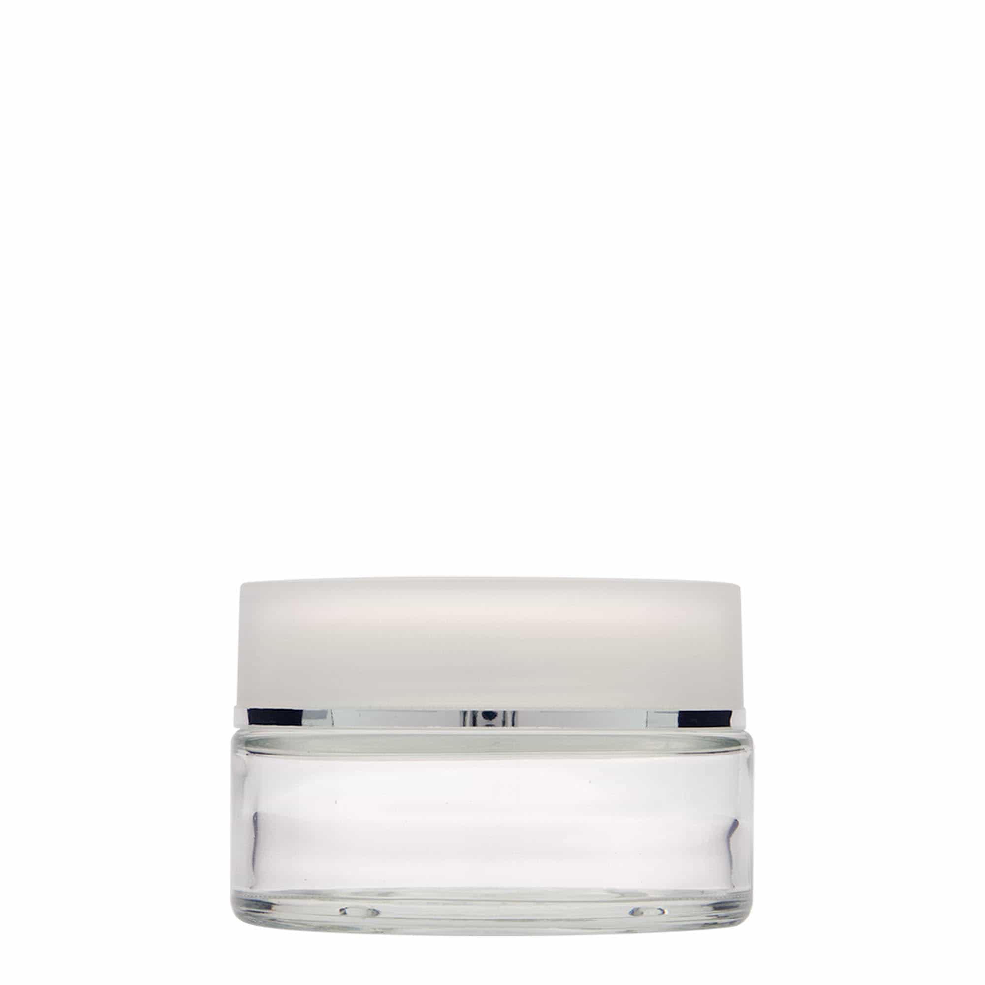 Βάζο για καλλυντικά 'Clear Edition' 100 ml, γυάλινο, στόμιο: βιδωτό πώμα