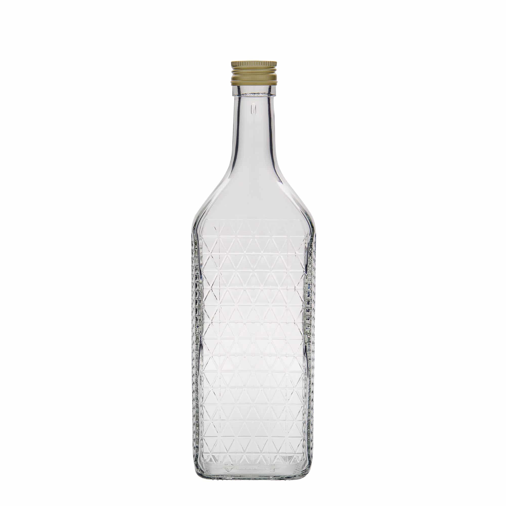 Γυάλινο μπουκάλι 'Caruso' 700 ml, ορθογώνιο, στόμιο: PP 31,5