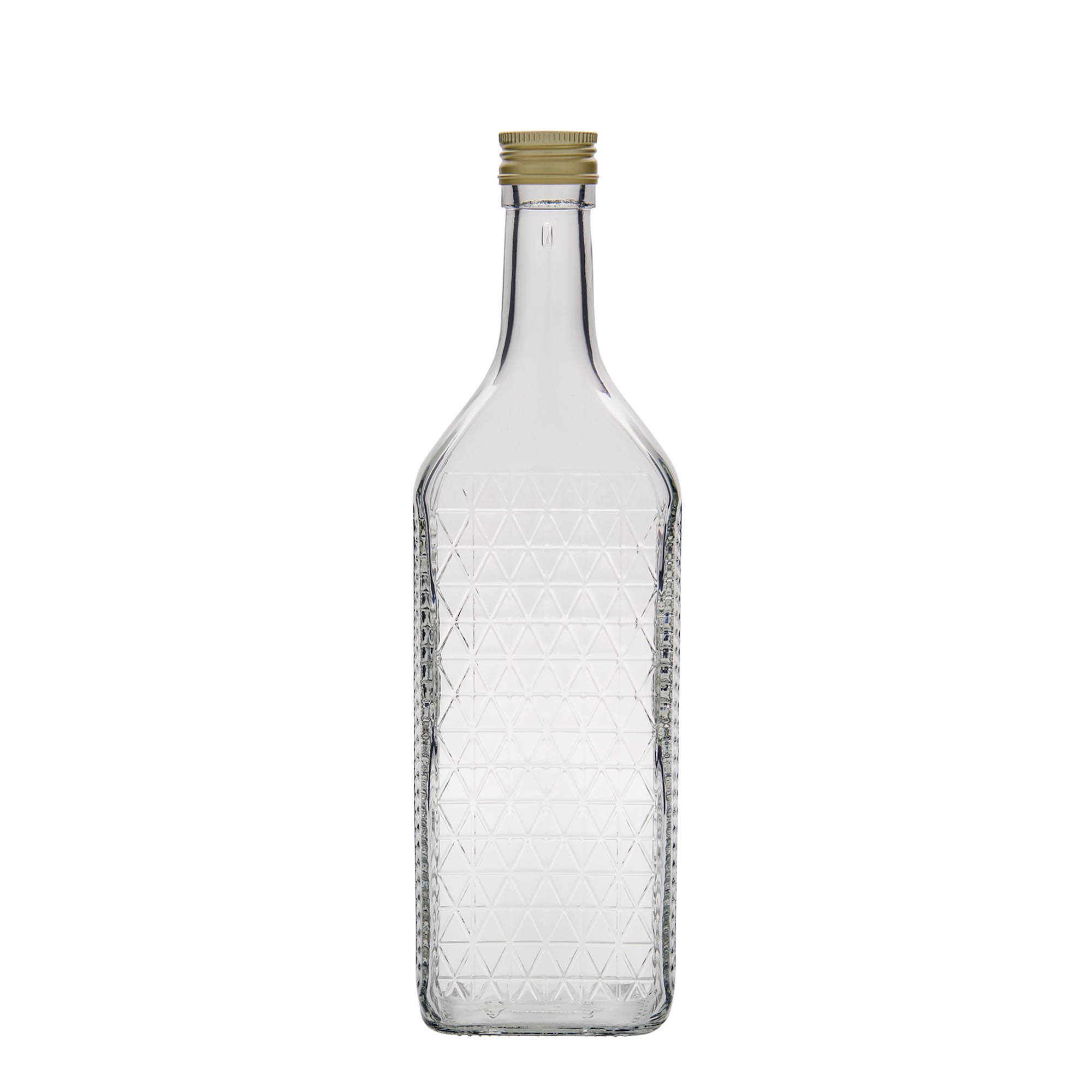 Γυάλινο μπουκάλι 'Caruso' 700 ml, ορθογώνιο, στόμιο: PP 31,5