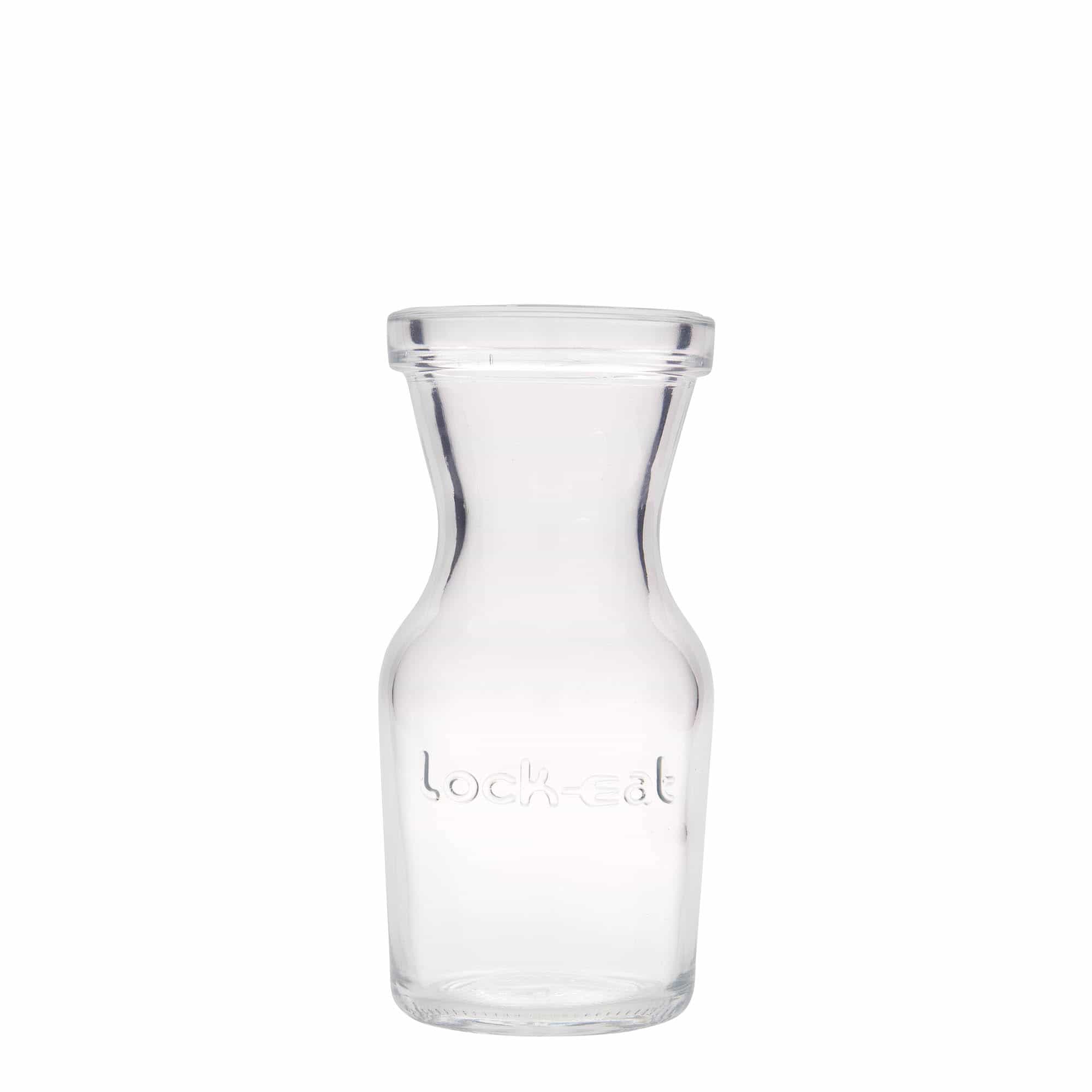 Γυάλινη καράφα 'Lock-Eat' 250 ml, στόμιο: καπάκι με κλιπ