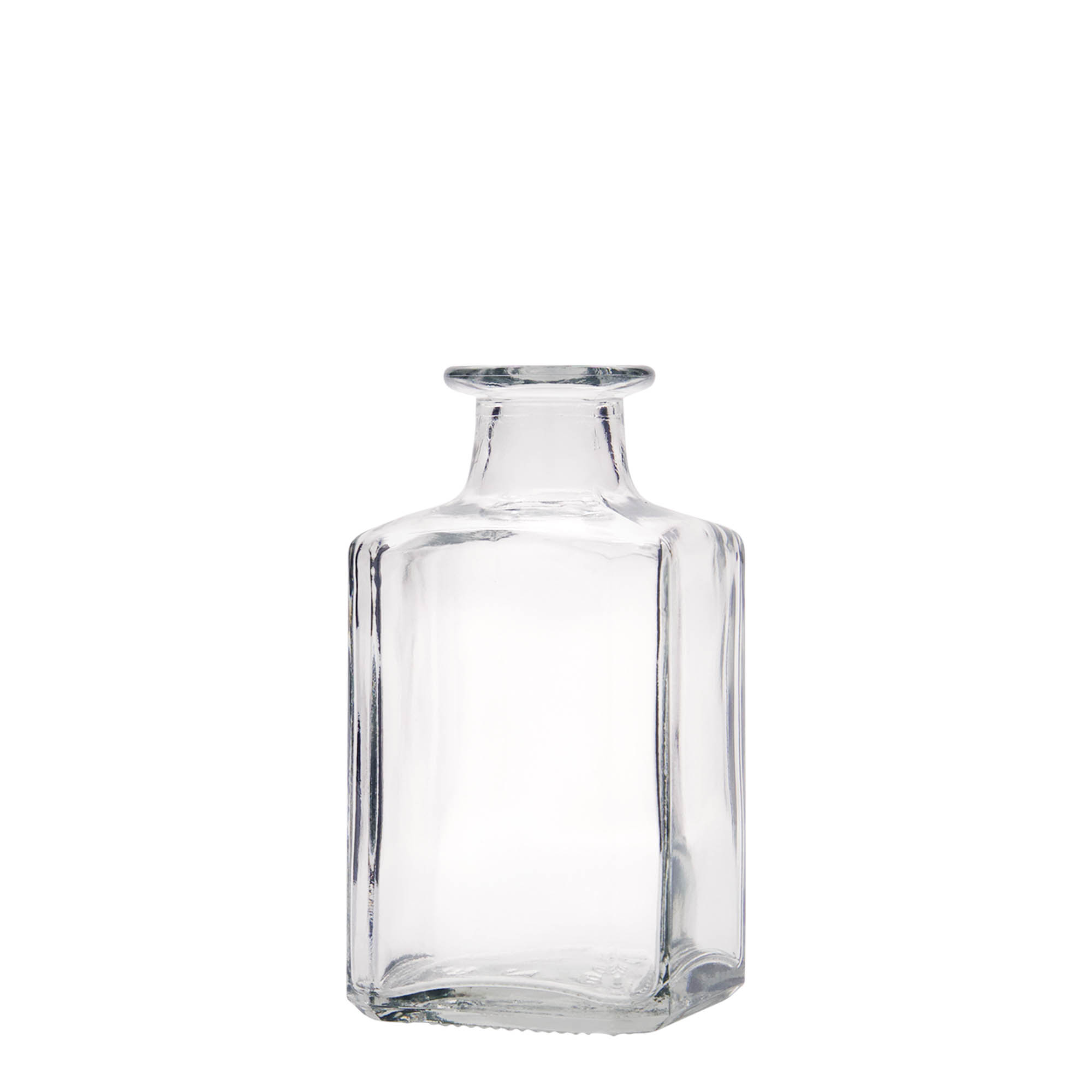 250 ml γυάλινο μπουκάλι 'Torben', τετράγωνο, στόμιο: φελλός