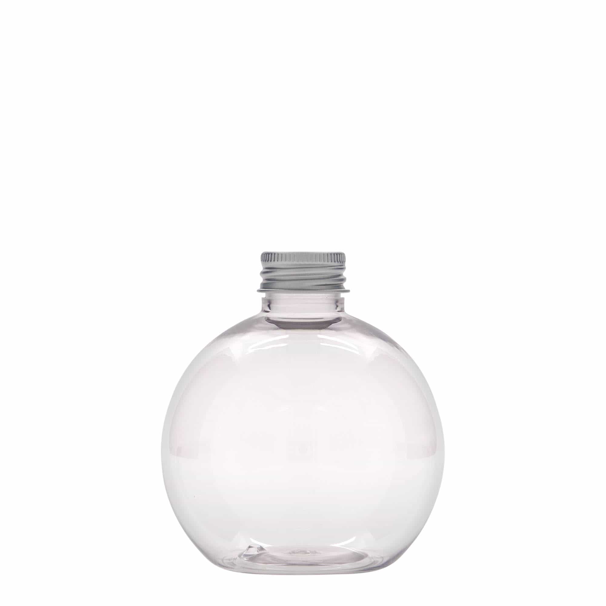 Μπουκάλι PET 'Perry' 250 ml, στρογγυλό, πλαστικό, στόμιο: GPI 24/410 Μπουκάλι PET 'Perry' 250 ml, στρογγυλό, πλαστικό, στόμιο: GPI 24/410
