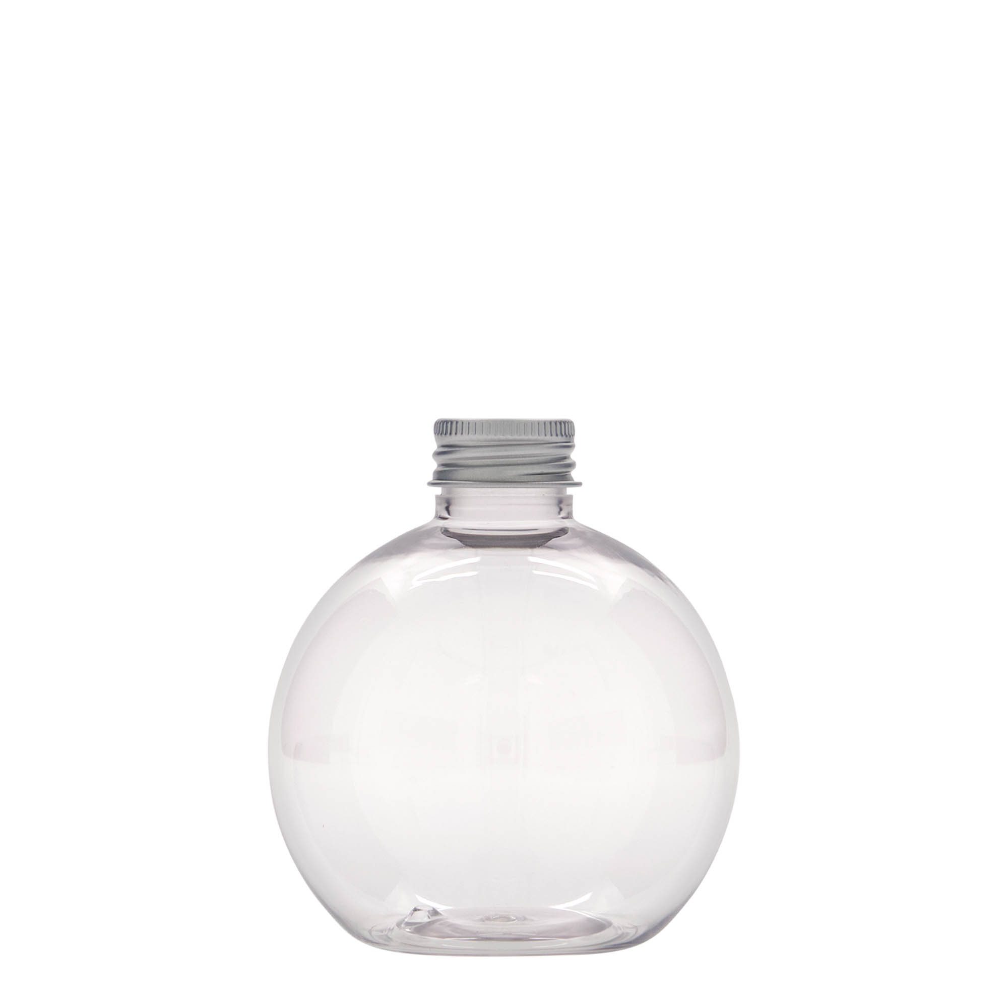 Μπουκάλι PET 'Perry' 250 ml, στρογγυλό, πλαστικό, στόμιο: GPI 24/410 Μπουκάλι PET 'Perry' 250 ml, στρογγυλό, πλαστικό, στόμιο: GPI 24/410