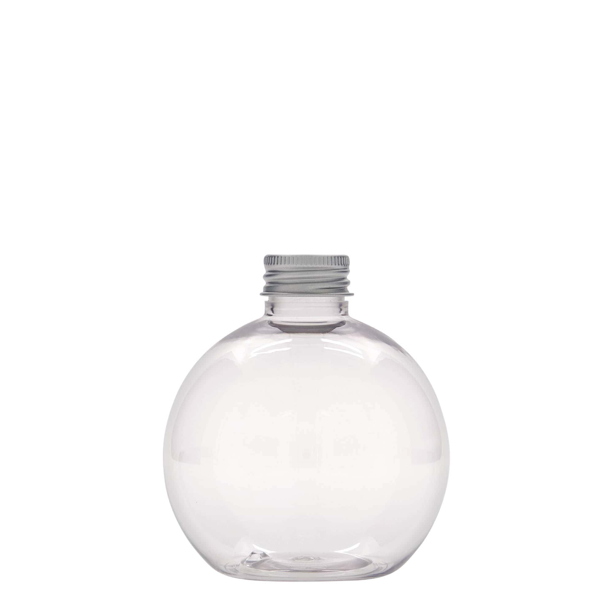 Μπουκάλι PET 'Perry' 250 ml, στρογγυλό, πλαστικό, στόμιο: GPI 24/410