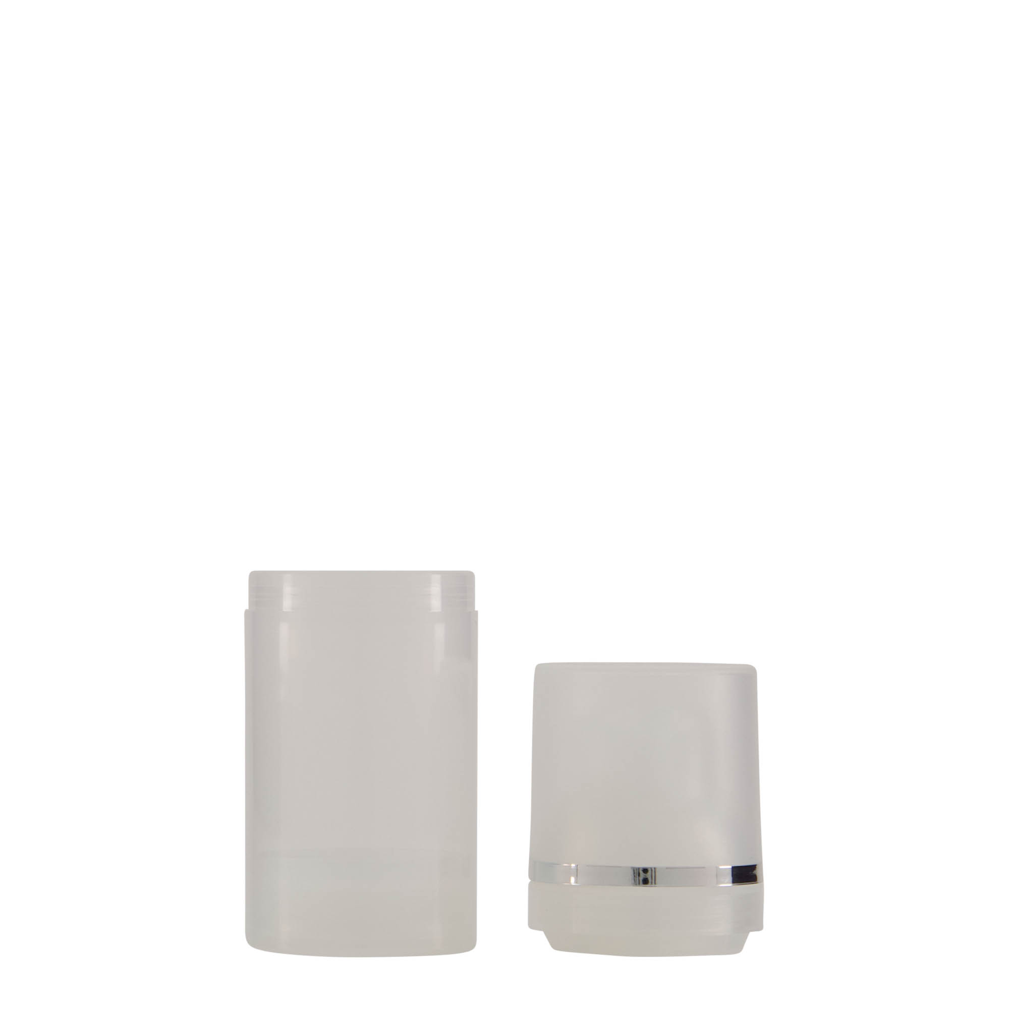 Airless Dispenser 'Mezzo' 30 ml, πλαστικό PP, φυσικό χρώμα