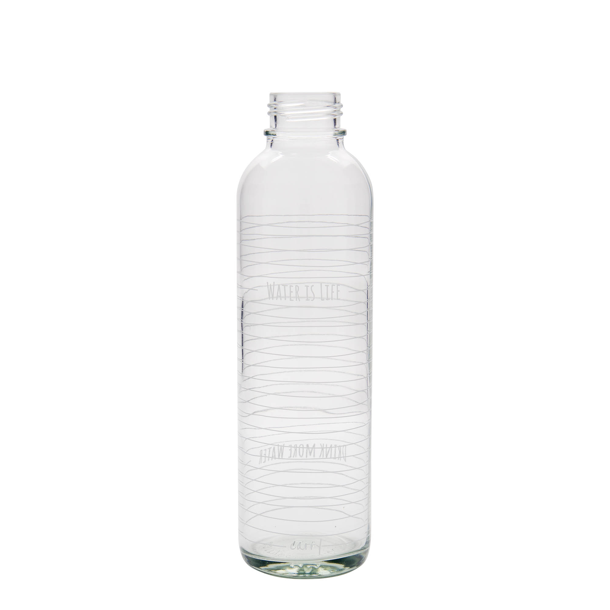 Παγούρι 'CARRY Bottle' 700 ml, σχέδιο: Water is Life, στόμιο: βιδωτό πώμα