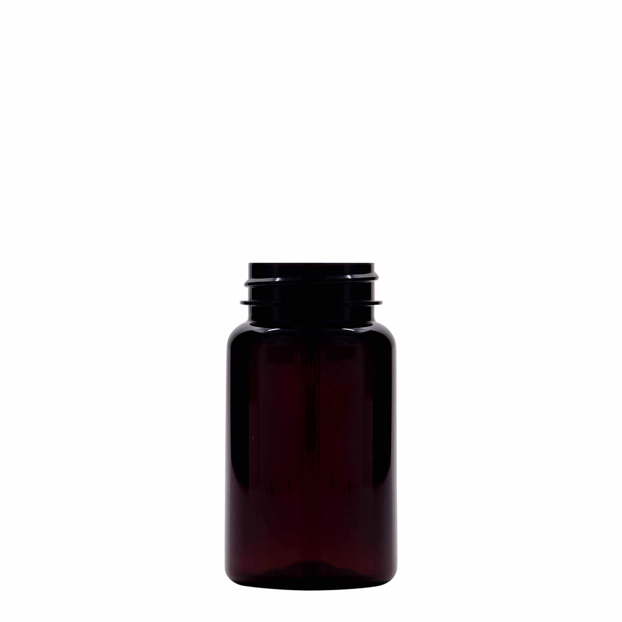 Δοχείο PET 100 ml, πλαστικό, καφέ, στόμιο: GPI 38/400 Δοχείο PET 100 ml, πλαστικό, καφέ, στόμιο: GPI 38/400