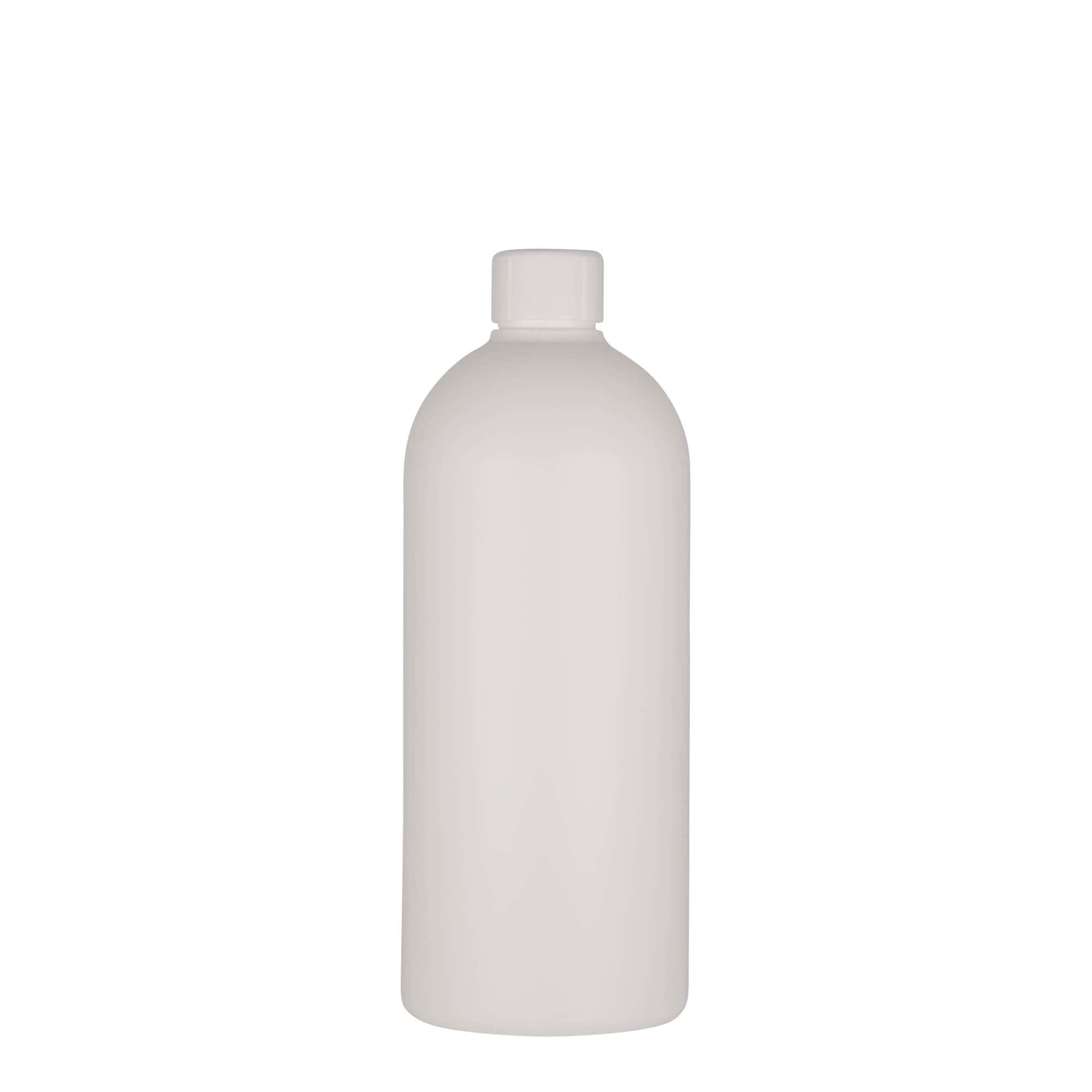 500 ml πλαστικό μπουκάλι 'Tuffy', HDPE, λευκό, στόμιο: 24/410