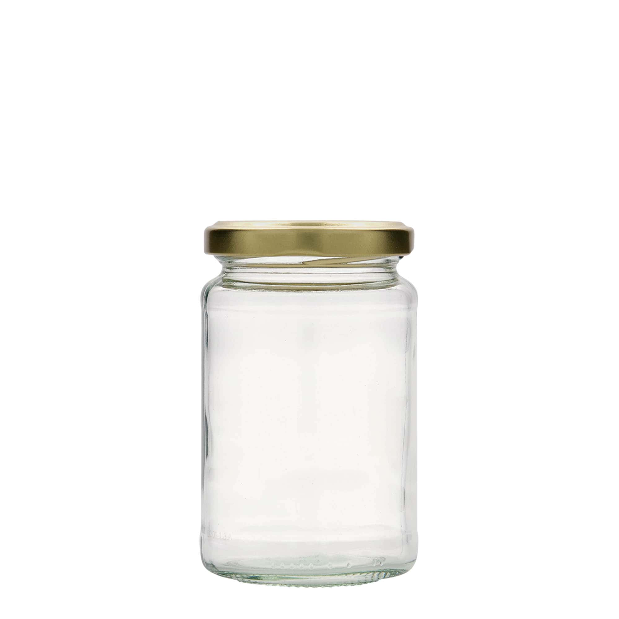 Ψηλό στρογγυλό βάζο 225 ml, στόμιο: twist-off (TO 58)