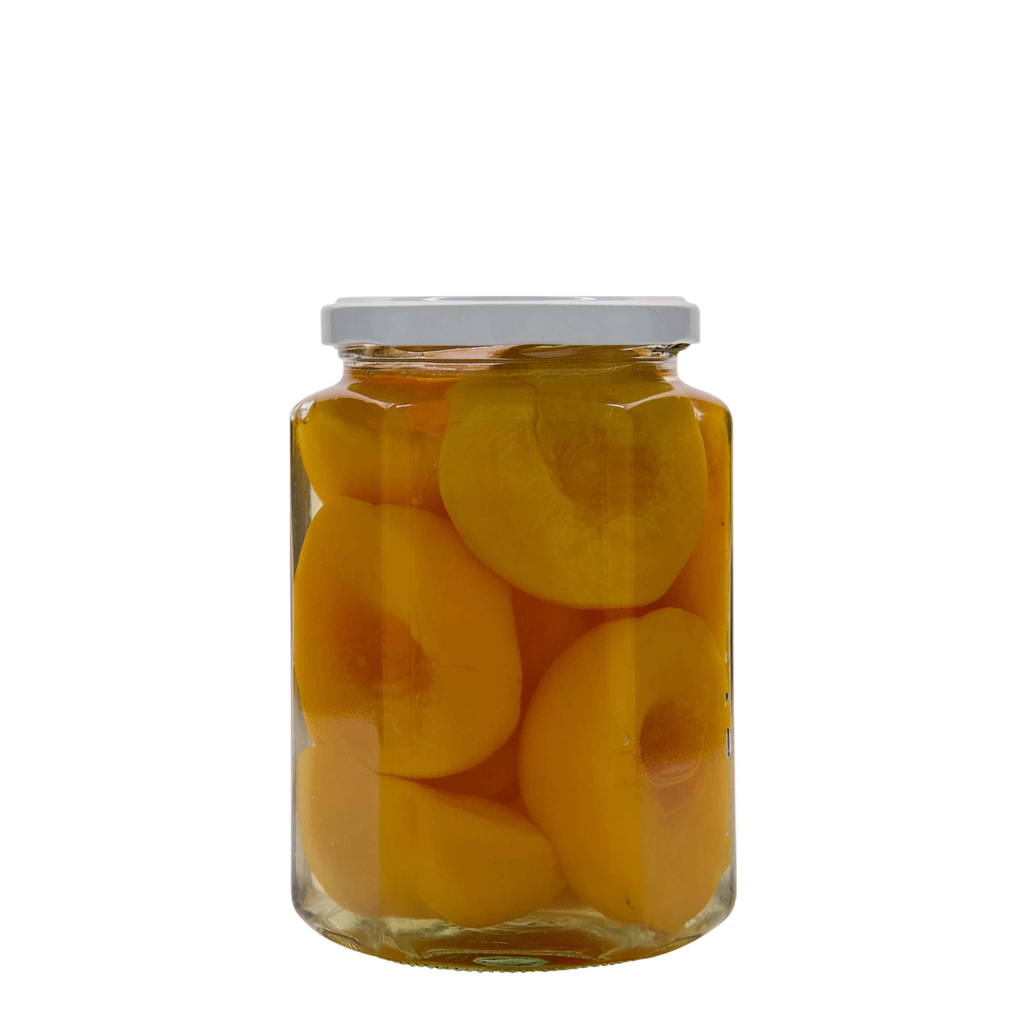 Εξάγωνο βάζο 770 ml, στόμιο: twist-off (TO 82)