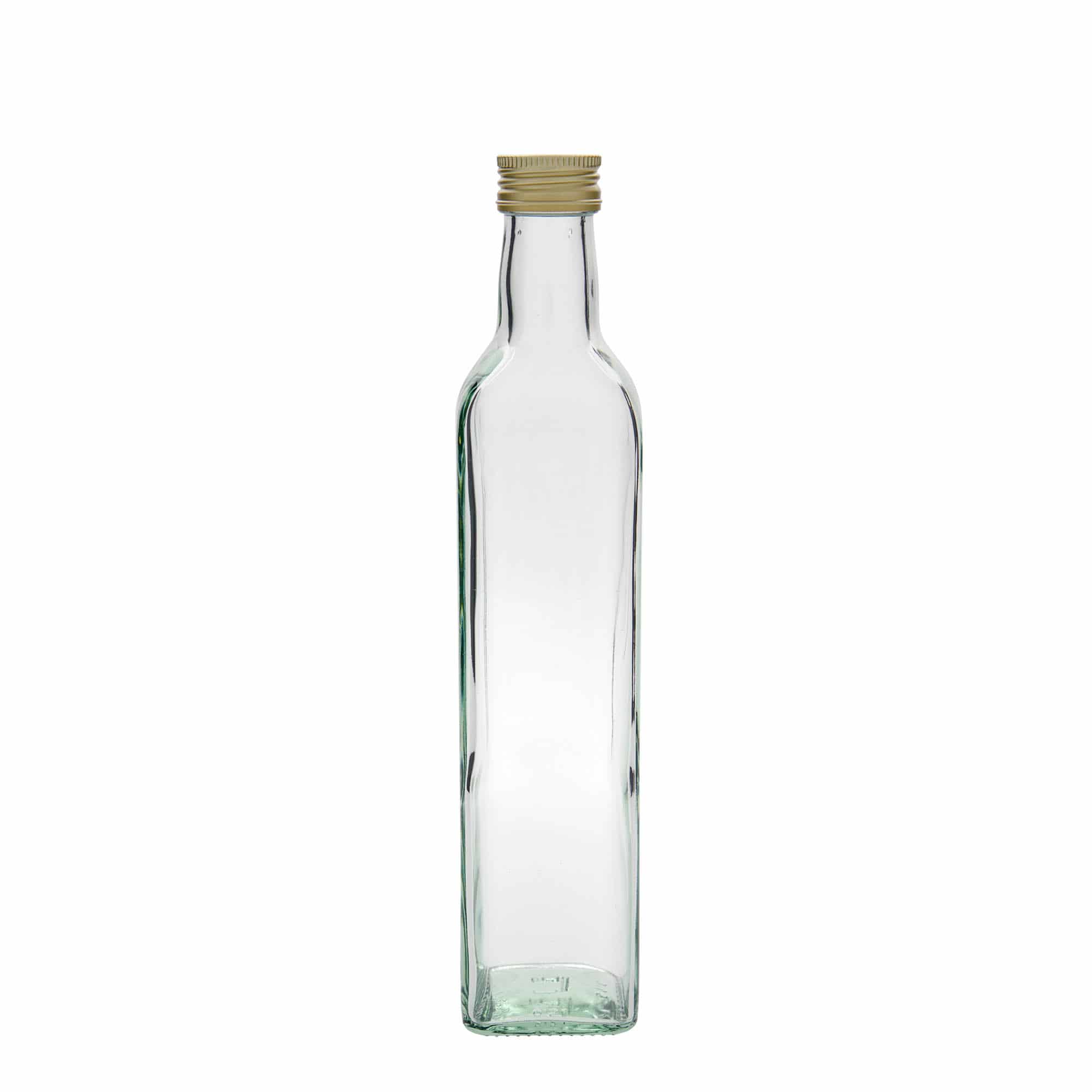 Γυάλινο μπουκάλι 'Marasca' 500 ml, τετράγωνο, στόμιο: PP 31,5