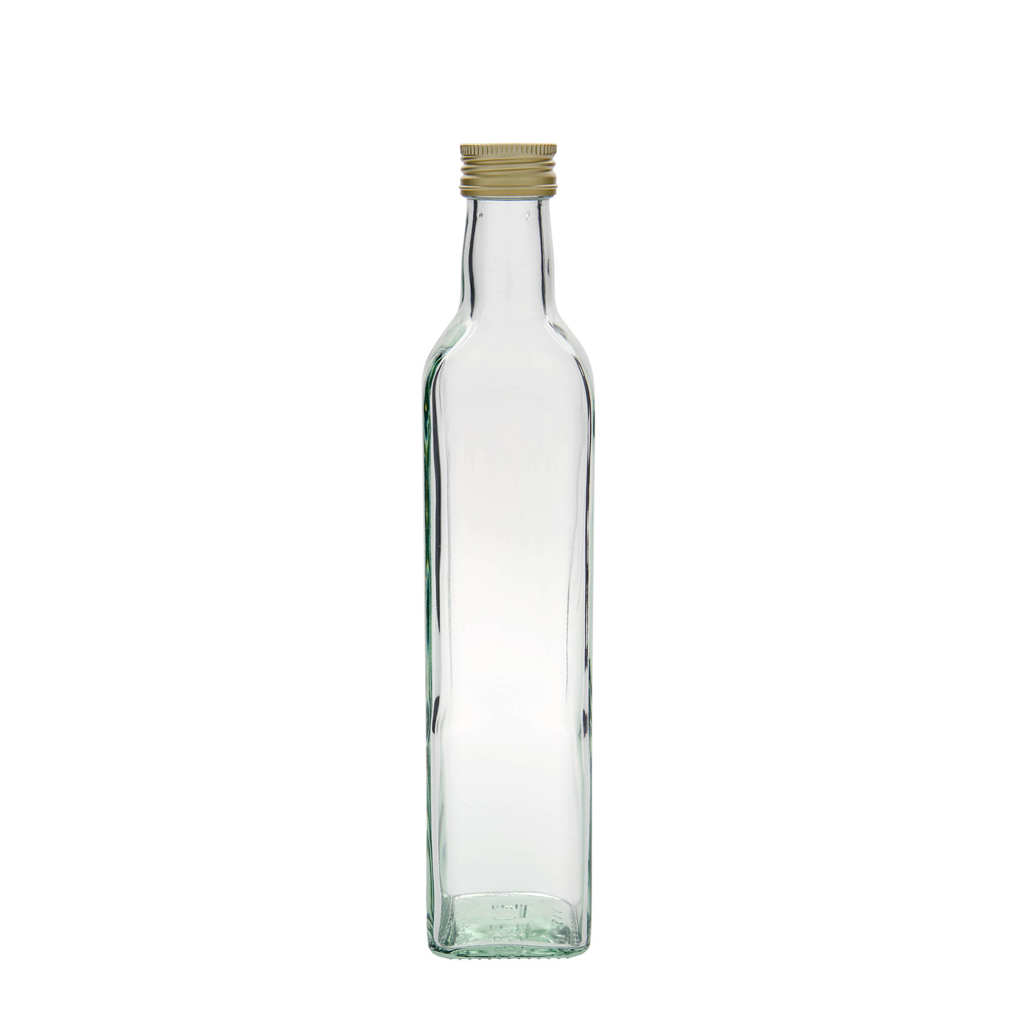 Γυάλινο μπουκάλι 'Marasca' 500 ml, τετράγωνο, στόμιο: PP 31,5