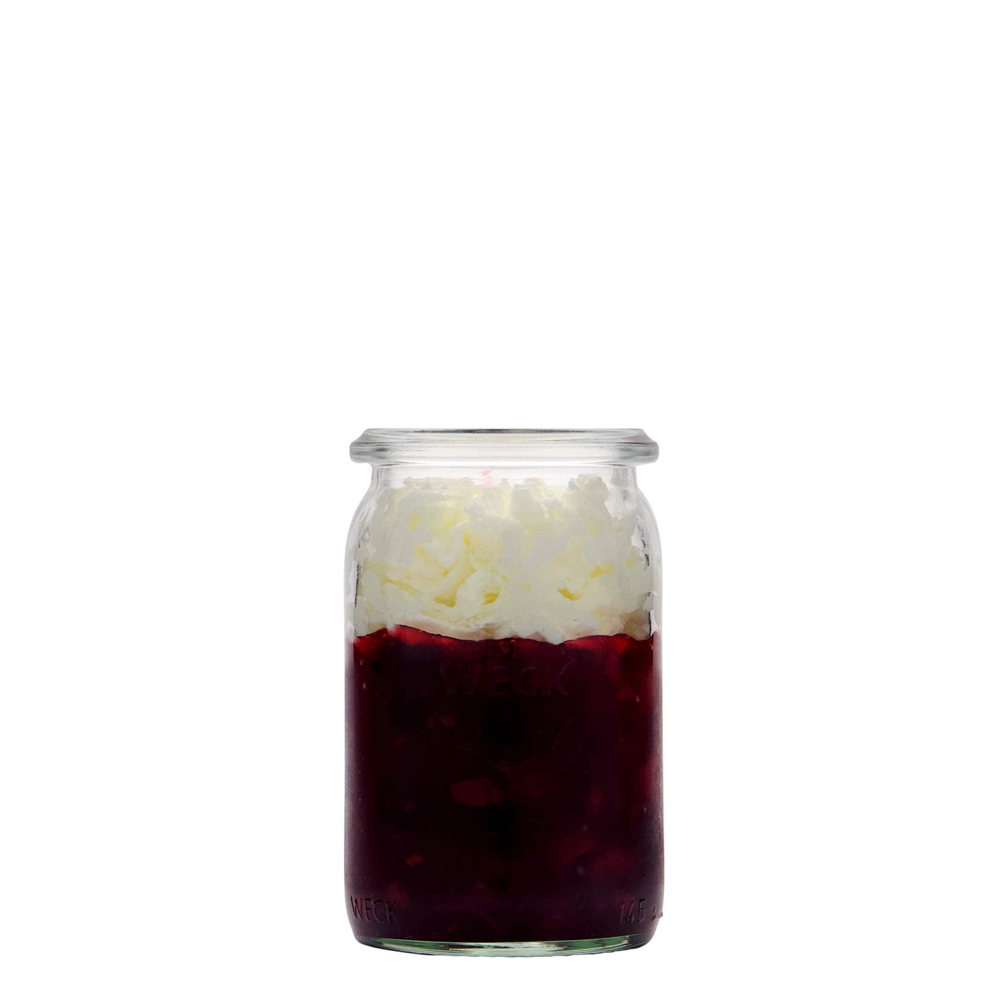 Κυλινδρικό βάζο WECK 145 ml, στόμιο: στρογγυλεμένο χείλος Κυλινδρικό βάζο WECK 145 ml, στόμιο: στρογγυλεμένο χείλος