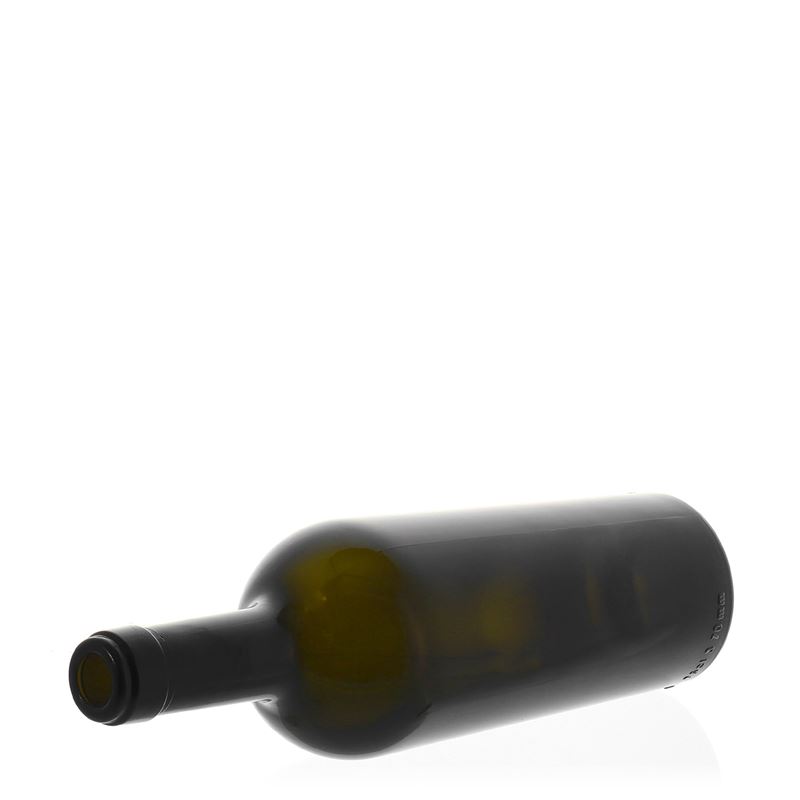 Μπουκάλι κρασιού 'Imperiale' 750 ml, πράσινο αντικέ, στόμιο: φελλός Μπουκάλι κρασιού 'Imperiale' 750 ml, πράσινο αντικέ, στόμιο: φελλός