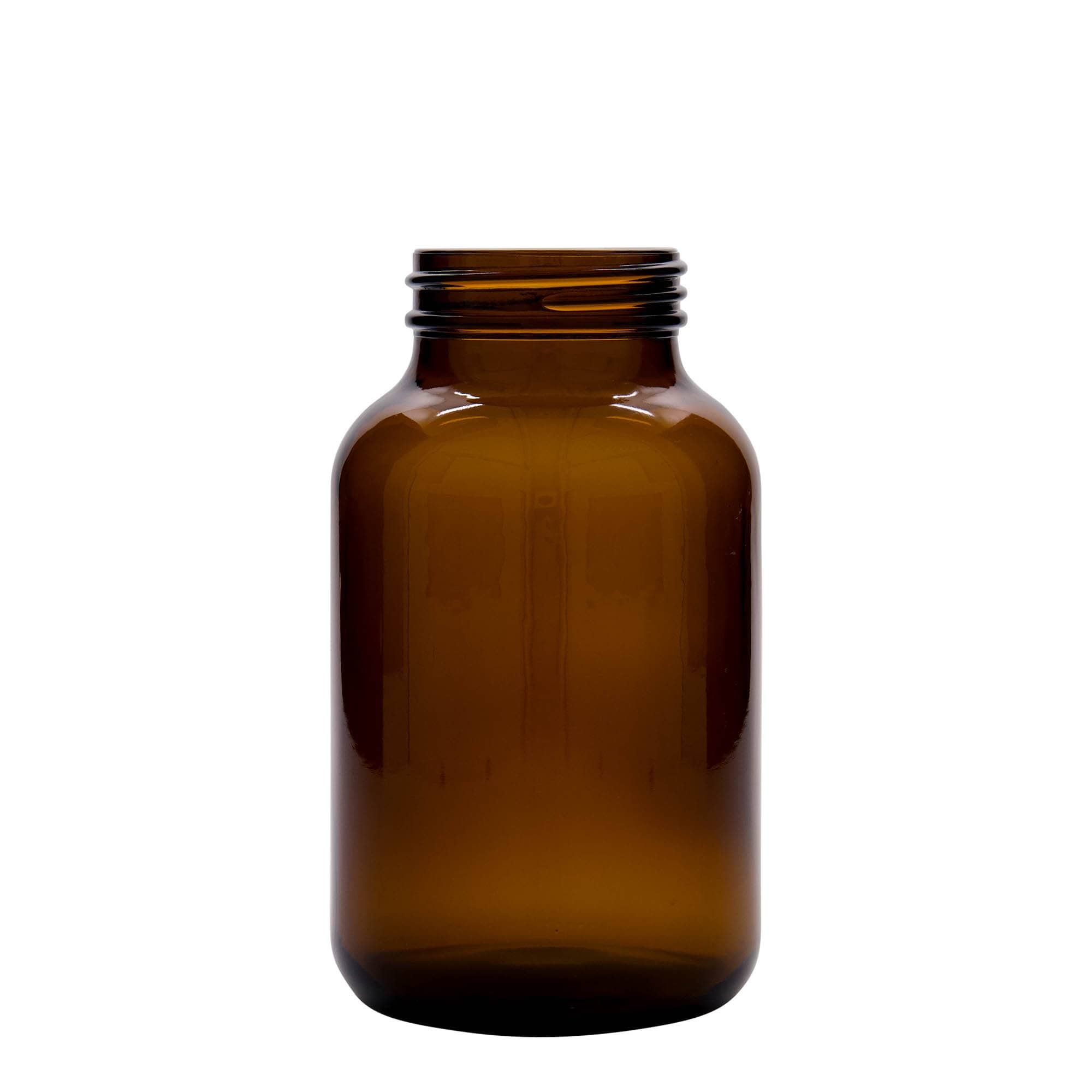 Βάζο με φαρδύ λαιμό 1.000 ml, καφέ, στόμιο: DIN 68