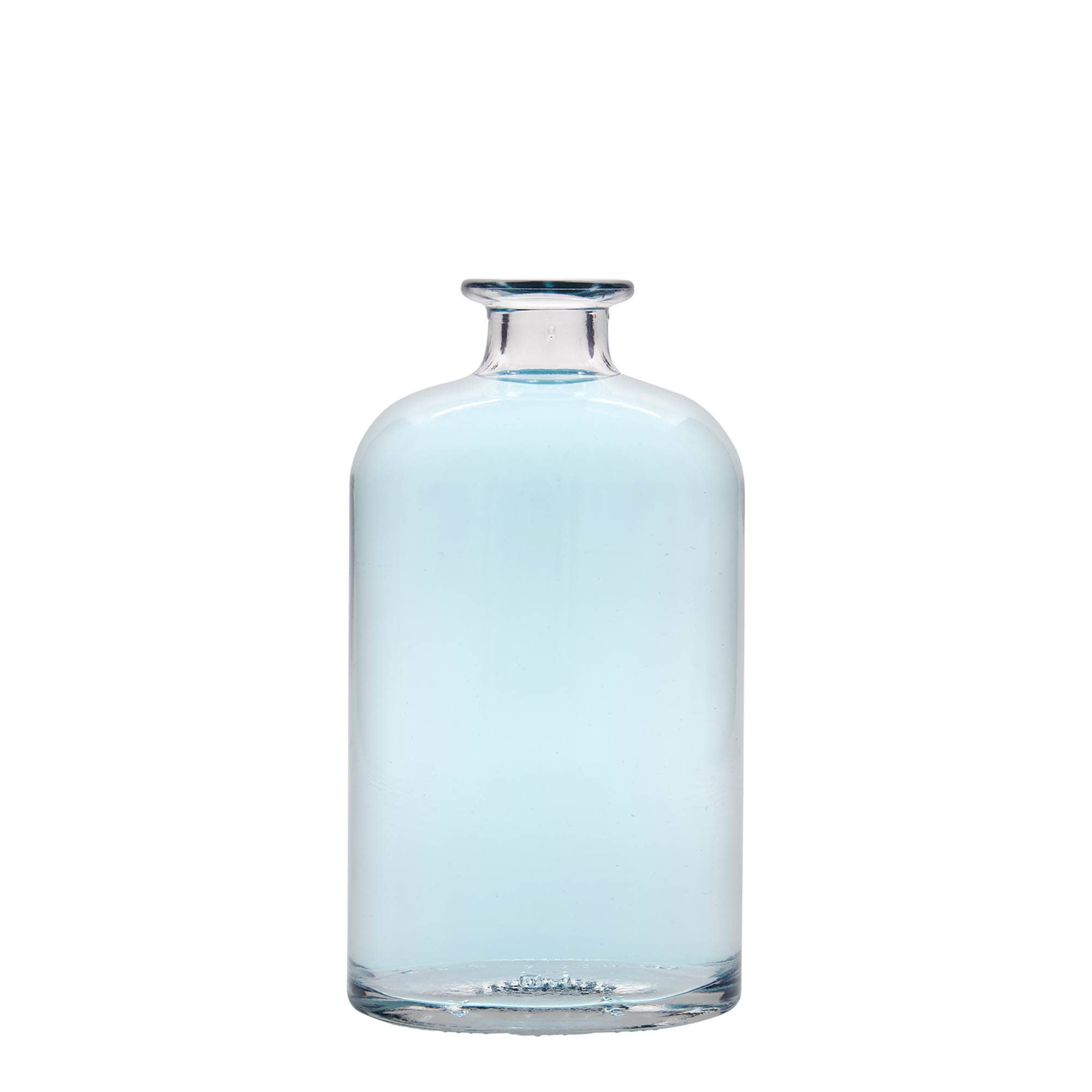 Γυάλινο μπουκάλι 'Dundee' 500 ml, οβάλ, στόμιο: φελλός