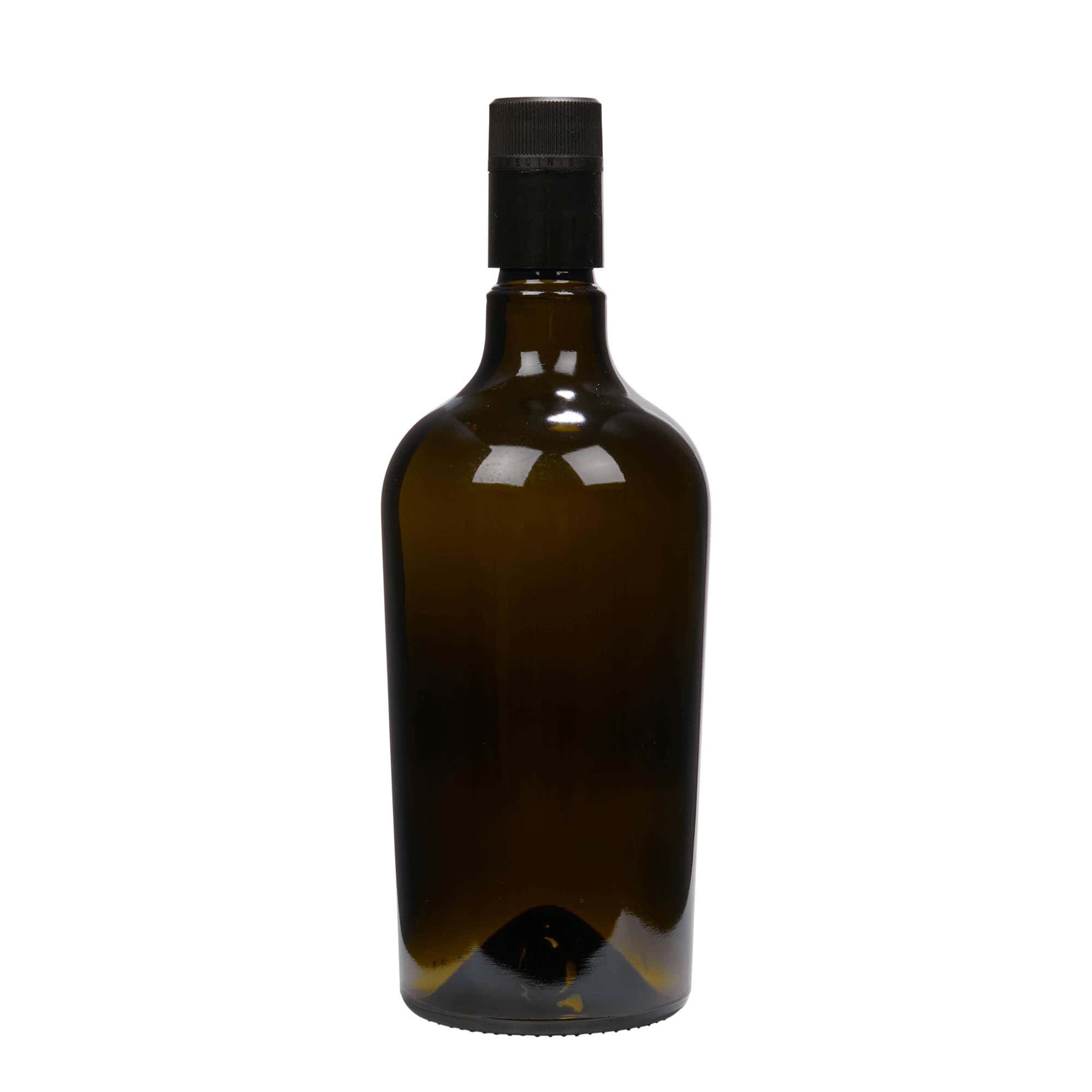 Μπουκάλι για ξίδι/λάδι 'Oleum' 750 ml, γυάλινο, πράσινο αντικέ, στόμιο: DOP