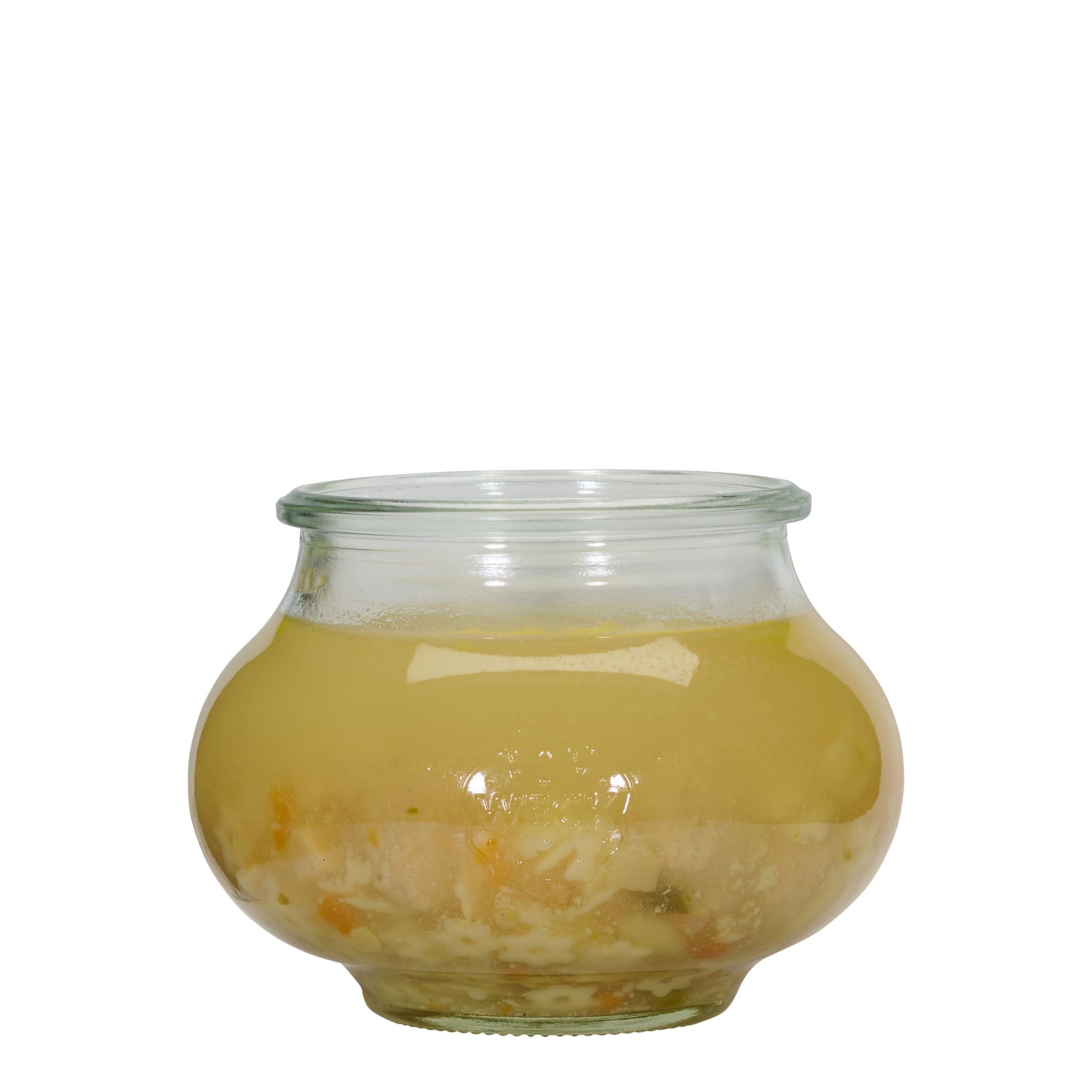 Διακοσμητικό βάζο WECK 560 ml, στόμιο: στρογγυλεμένο χείλος