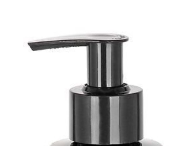 Βιδωτό πώμα με αντλία, πλαστικό PP, μαύρο, για στόμιο: GPI 24/410 Βιδωτό πώμα με αντλία, πλαστικό PP, μαύρο, για στόμιο: GPI 24/410