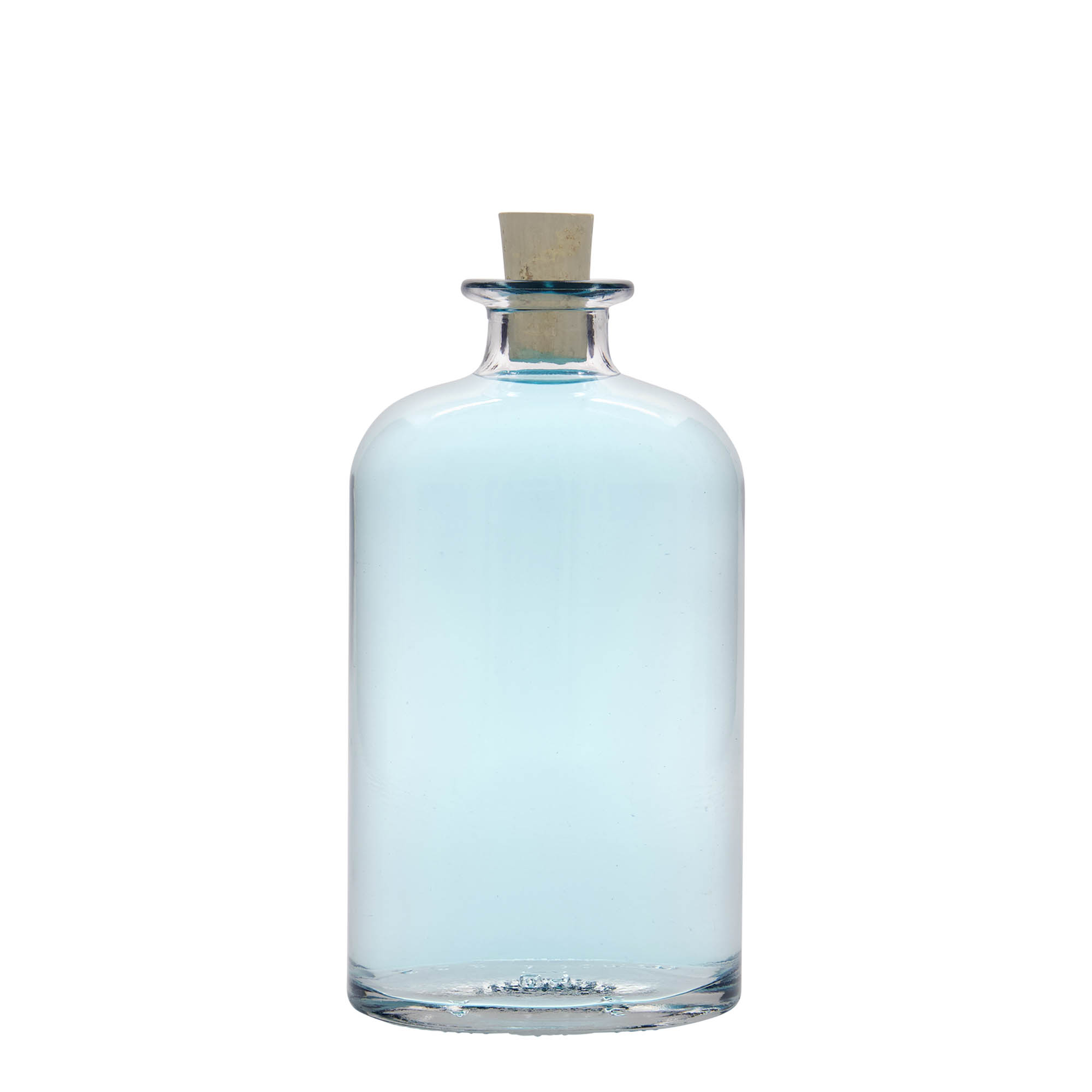 Γυάλινο μπουκάλι 'Dundee' 500 ml, οβάλ, στόμιο: φελλός Γυάλινο μπουκάλι 'Dundee' 500 ml, οβάλ, στόμιο: φελλός