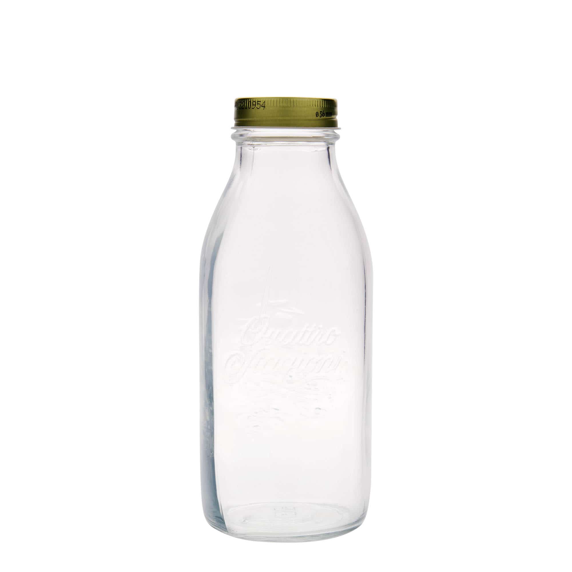 Γυάλινο μπουκάλι 'Quattro Stagioni' 1.000 ml, στόμιο: βιδωτό πώμα