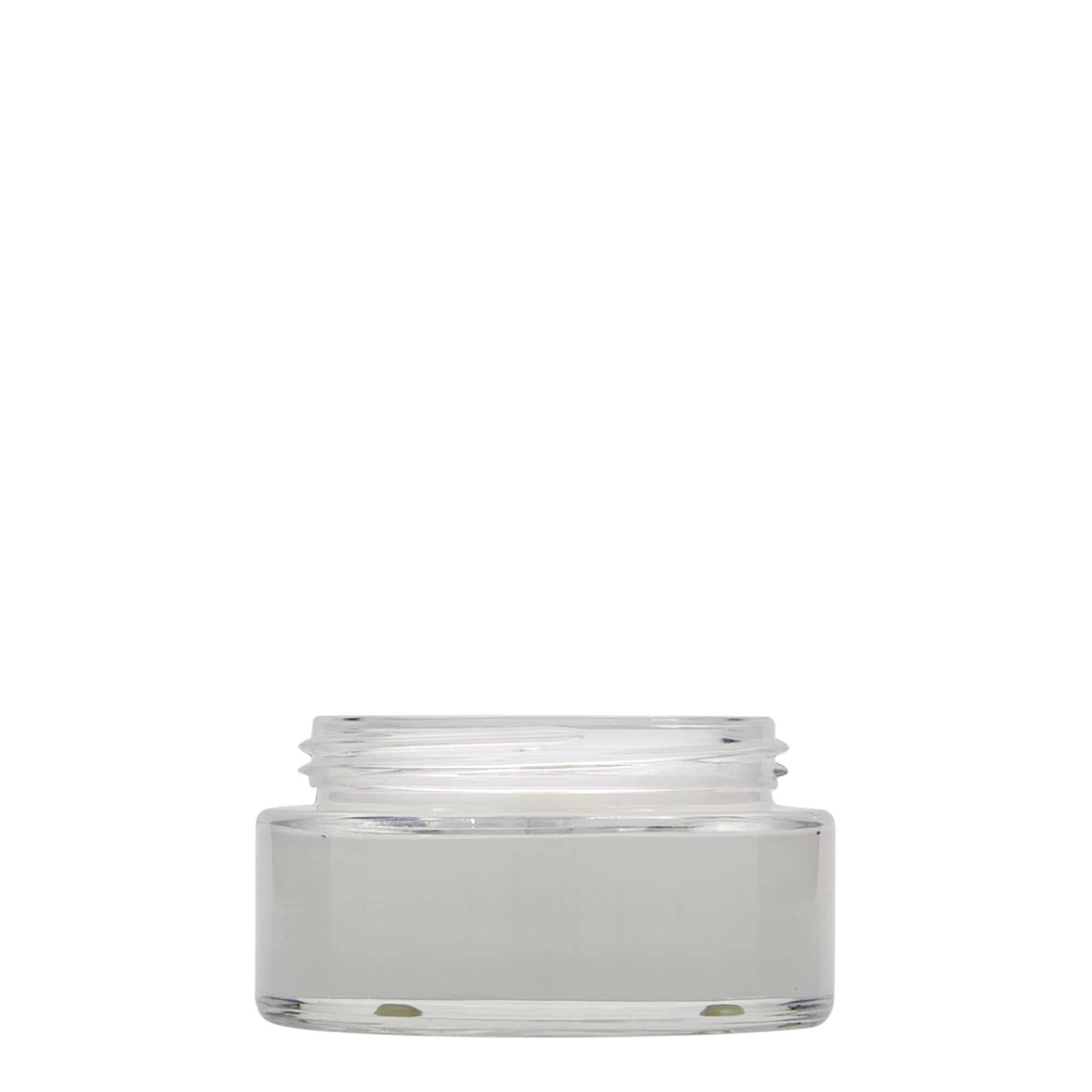 Βάζο για καλλυντικά 'Clear Edition' 100 ml, γυάλινο, στόμιο: βιδωτό πώμα