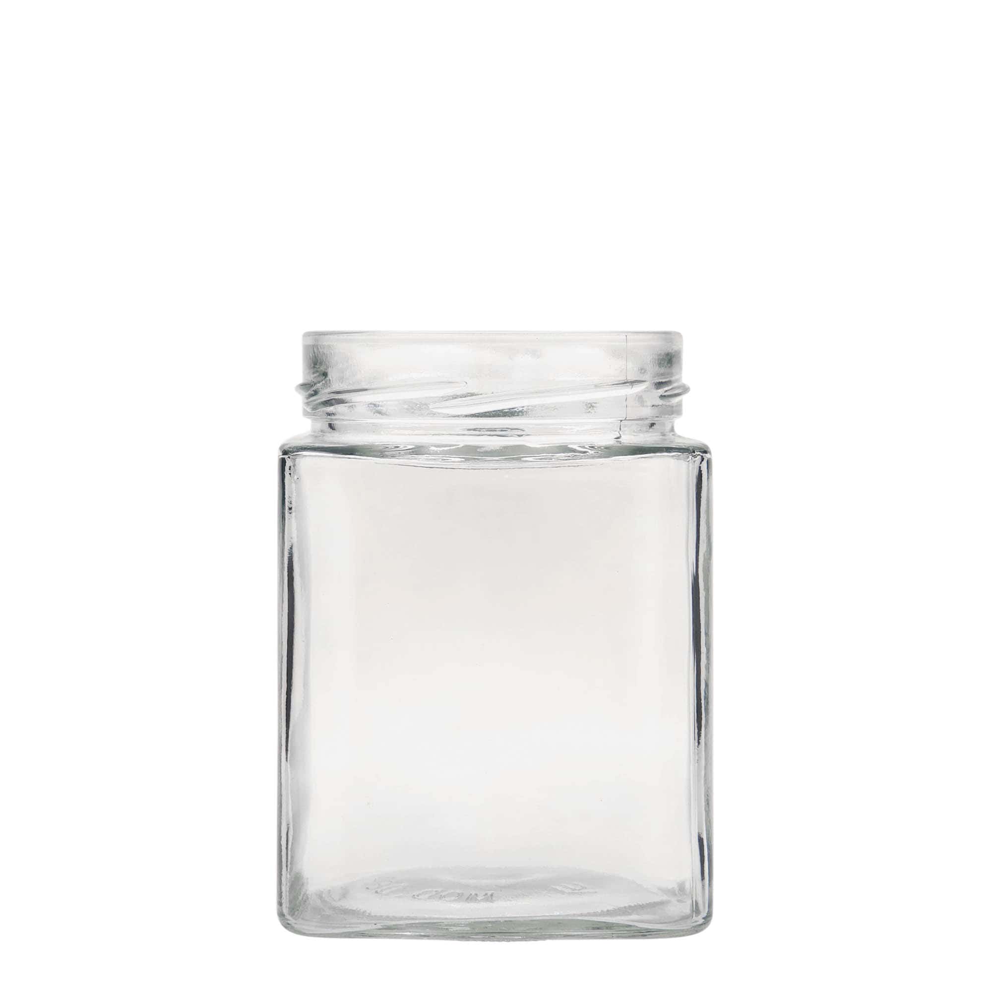 Τετράγωνο βάζο 'Ίκαρος' 580 ml, στόμιο: deep twist-off (DTO 82) Τετράγωνο βάζο 'Ίκαρος' 580 ml, στόμιο: deep twist-off (DTO 82)