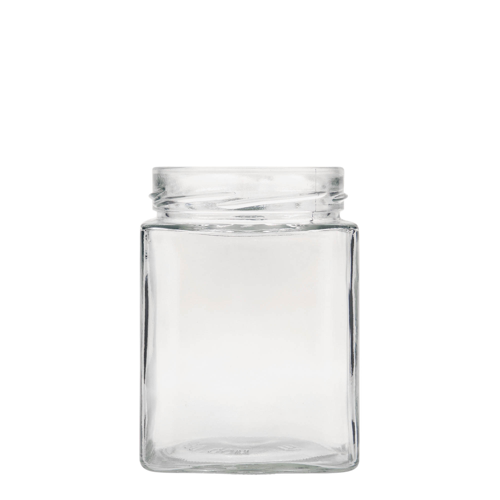Τετράγωνο βάζο 'Ίκαρος' 580 ml, στόμιο: deep twist-off (DTO 82) Τετράγωνο βάζο 'Ίκαρος' 580 ml, στόμιο: deep twist-off (DTO 82)