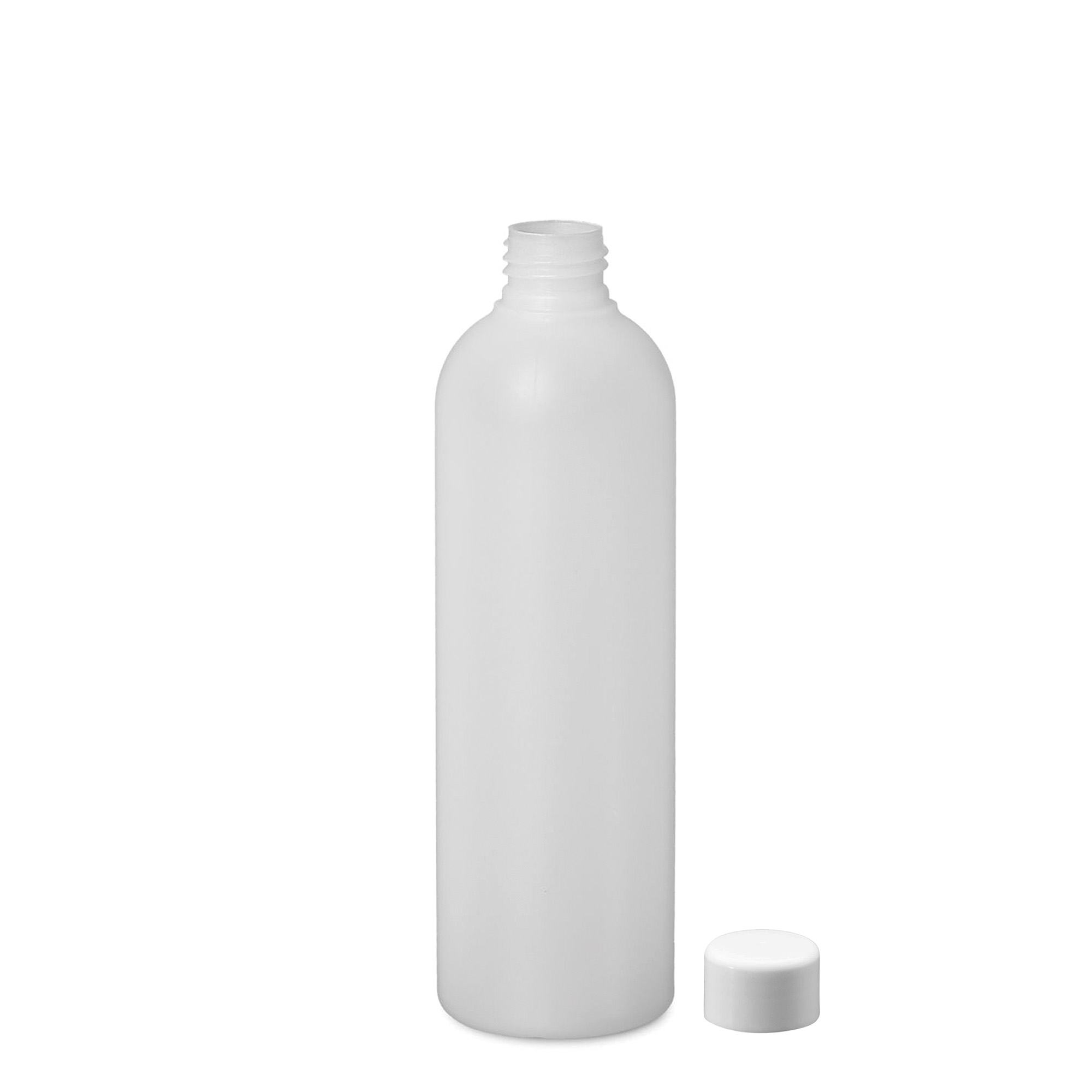 300 ml Kunststoffflasche 'Tuffy', HDPE, natur, Mündung: 24/410