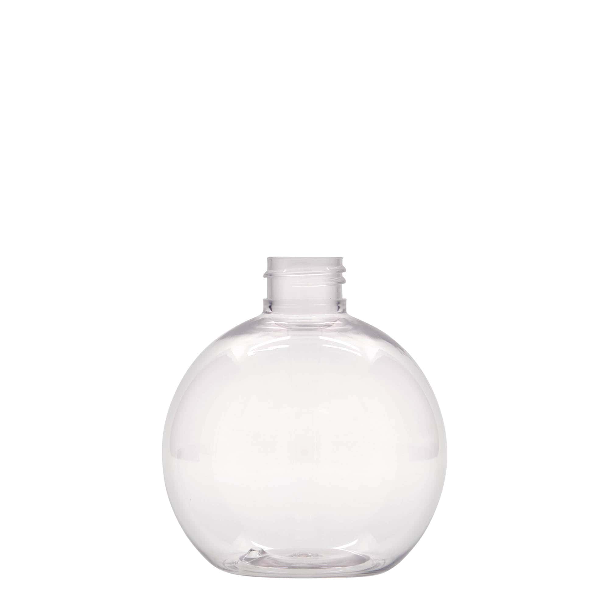 Μπουκάλι PET 'Perry' 250 ml, στρογγυλό, πλαστικό, στόμιο: GPI 24/410