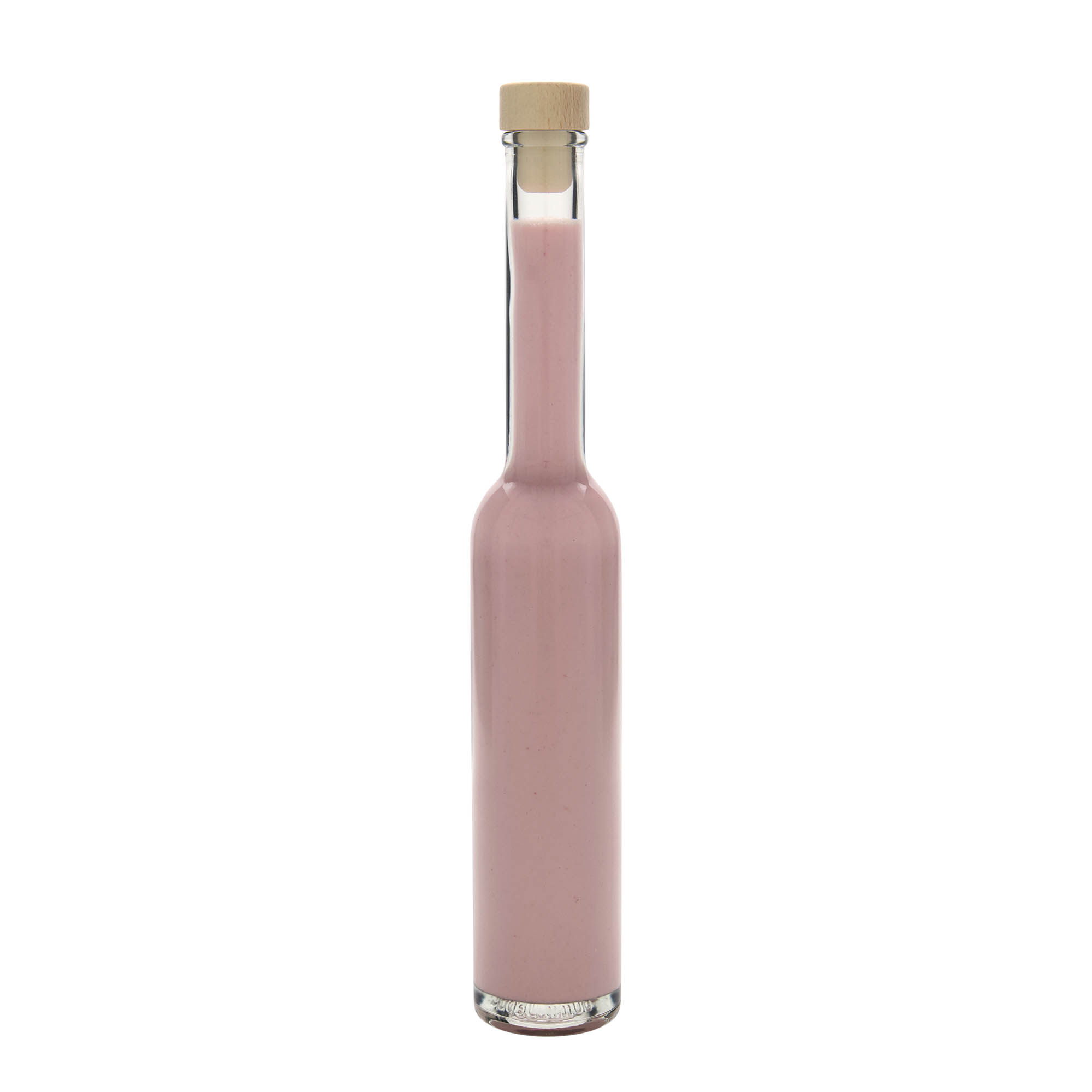 Γυάλινο μπουκάλι 'Platina' 200 ml, στόμιο: φελλός