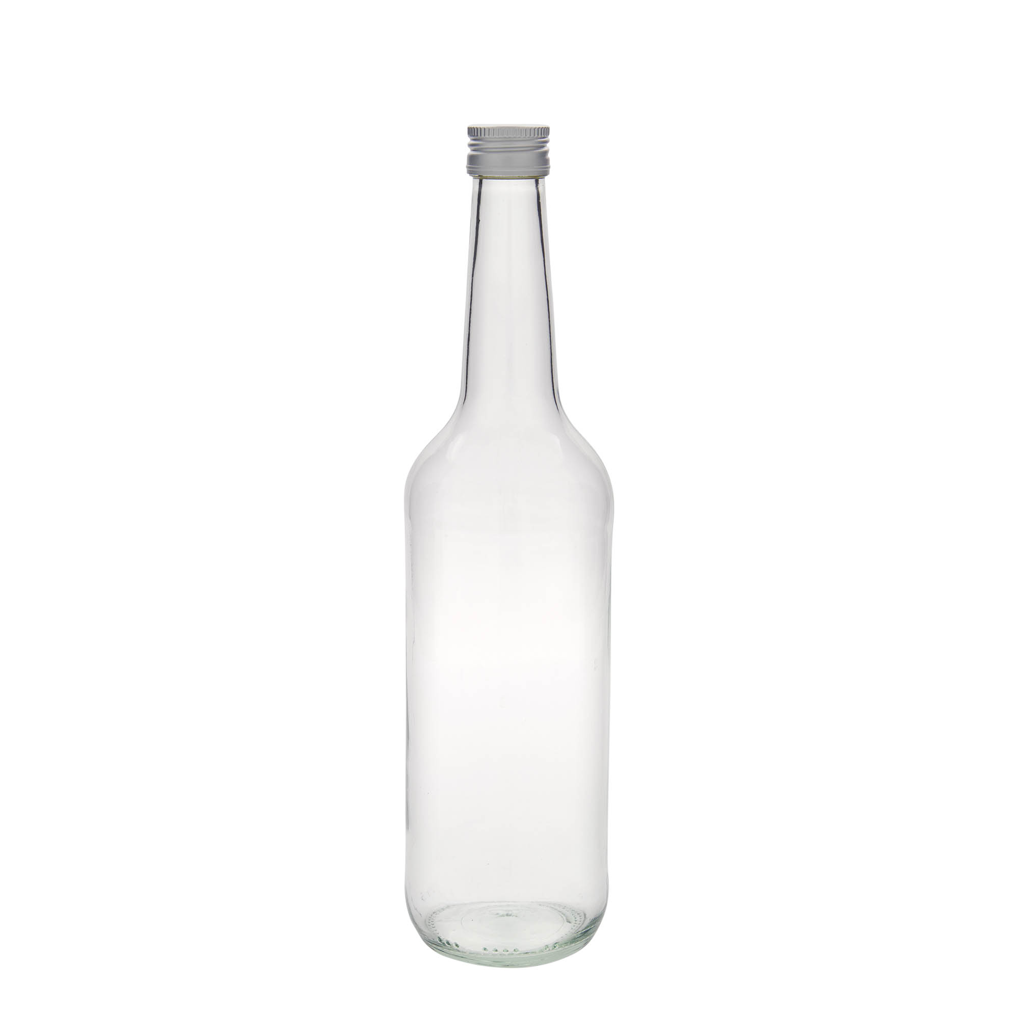 Γυάλινο μπουκάλι με ίσιο λαιμό 700 ml, στόμιο: PP 28 Γυάλινο μπουκάλι με ίσιο λαιμό 700 ml, στόμιο: PP 28