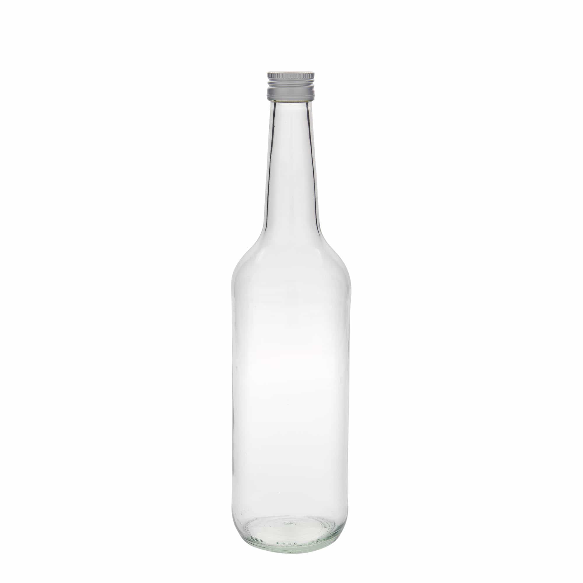 700 ml γυάλινο μπουκάλι με ίσιο λαιμό, στόμιο: PP 28