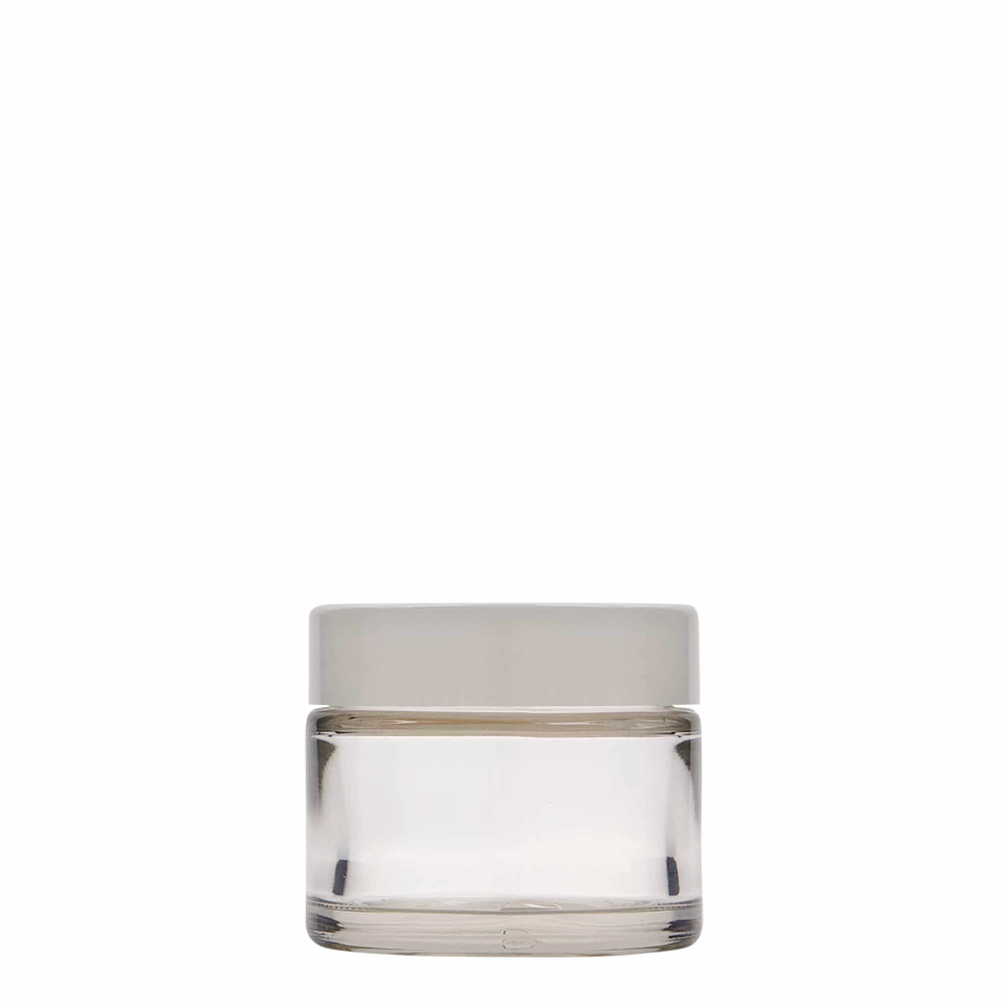 Βάζο για καλλυντικά 'Beauty' 50 ml, γυάλινο, στόμιο: βιδωτό πώμα