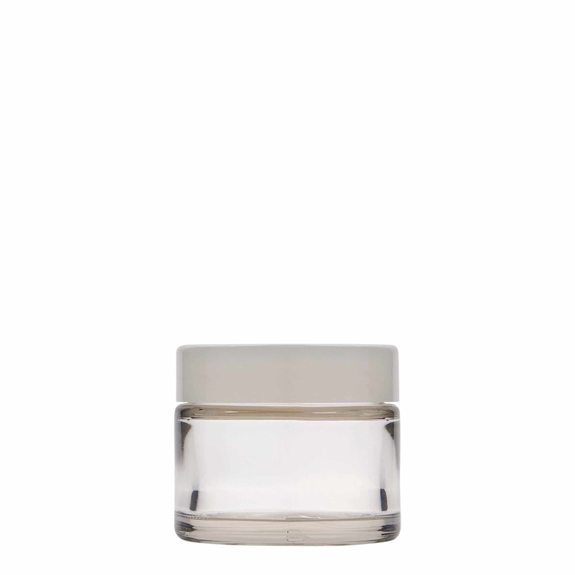 50 ml βαζάκι 'Beauty', γυαλί, στόμιο: βιδωτό καπάκι