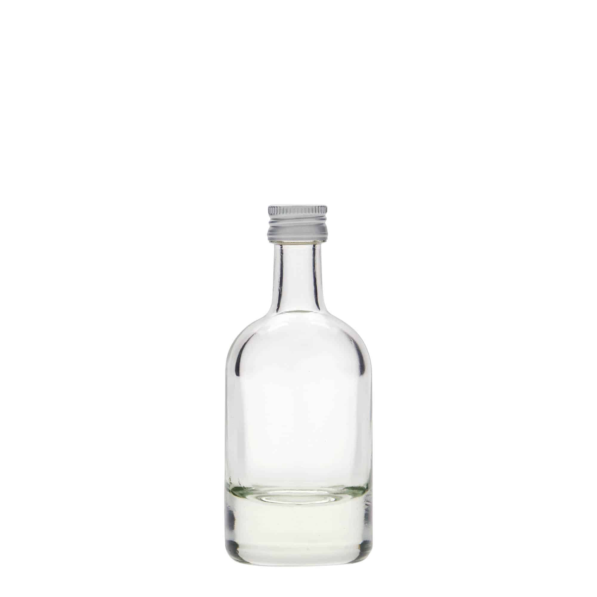 Γυάλινο μπουκάλι 'Linea Uno' 50 ml, στόμιο: PP 18