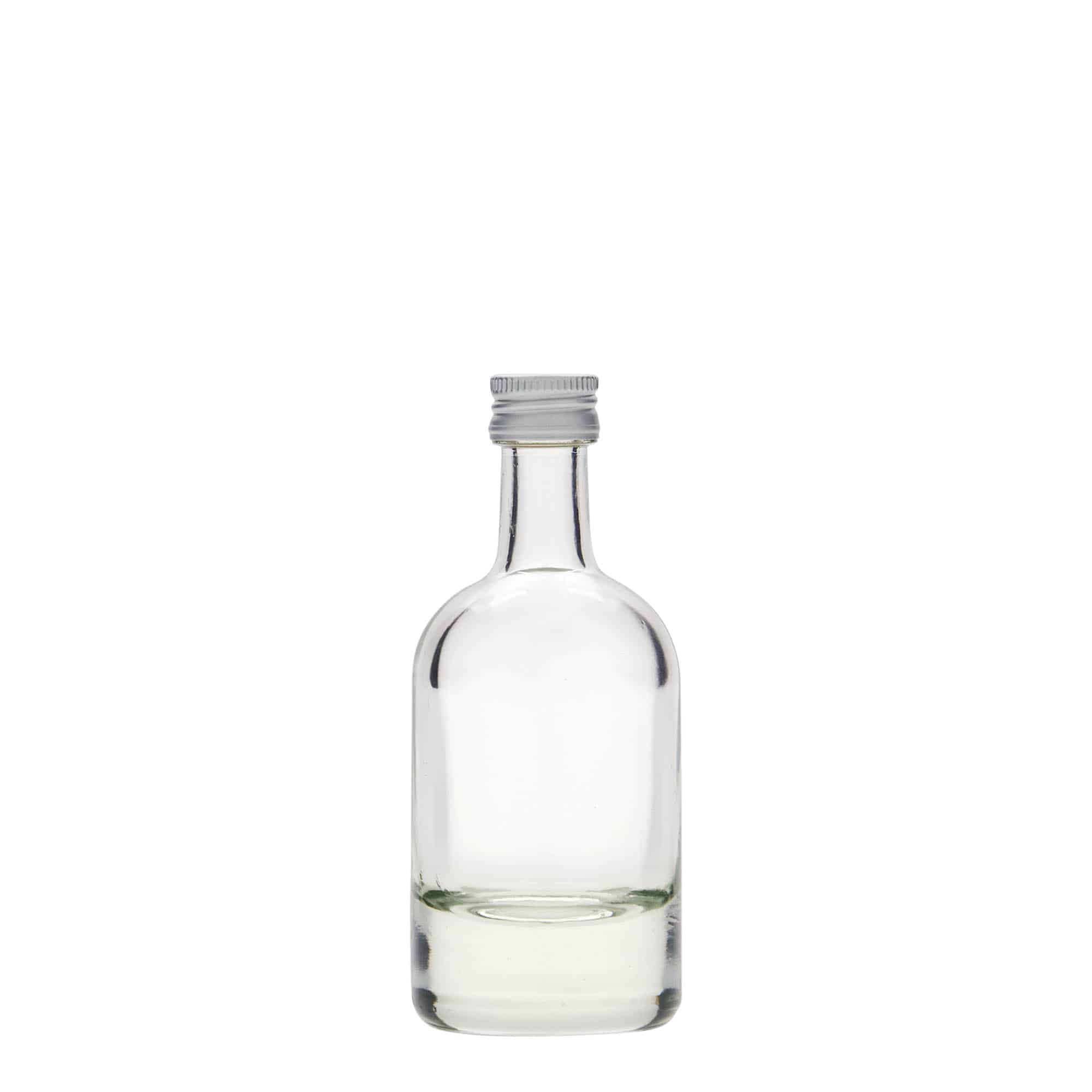Γυάλινο μπουκάλι 'Linea Uno' 50 ml, στόμιο: PP 18